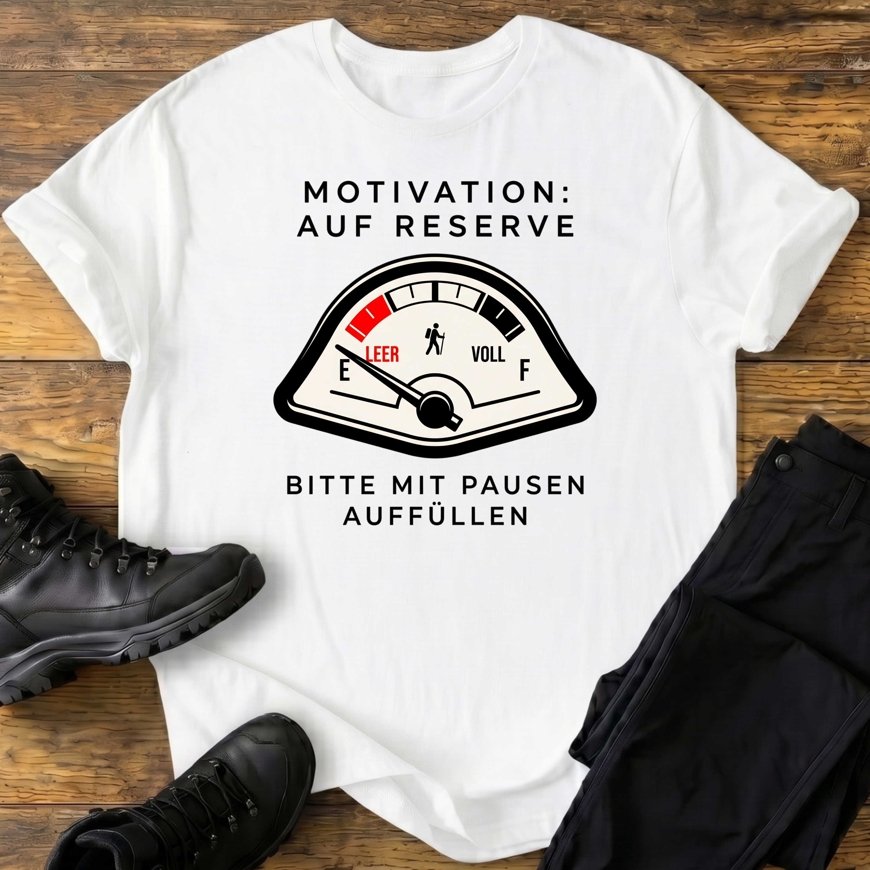 Motivation auf Reserve T-Shirt