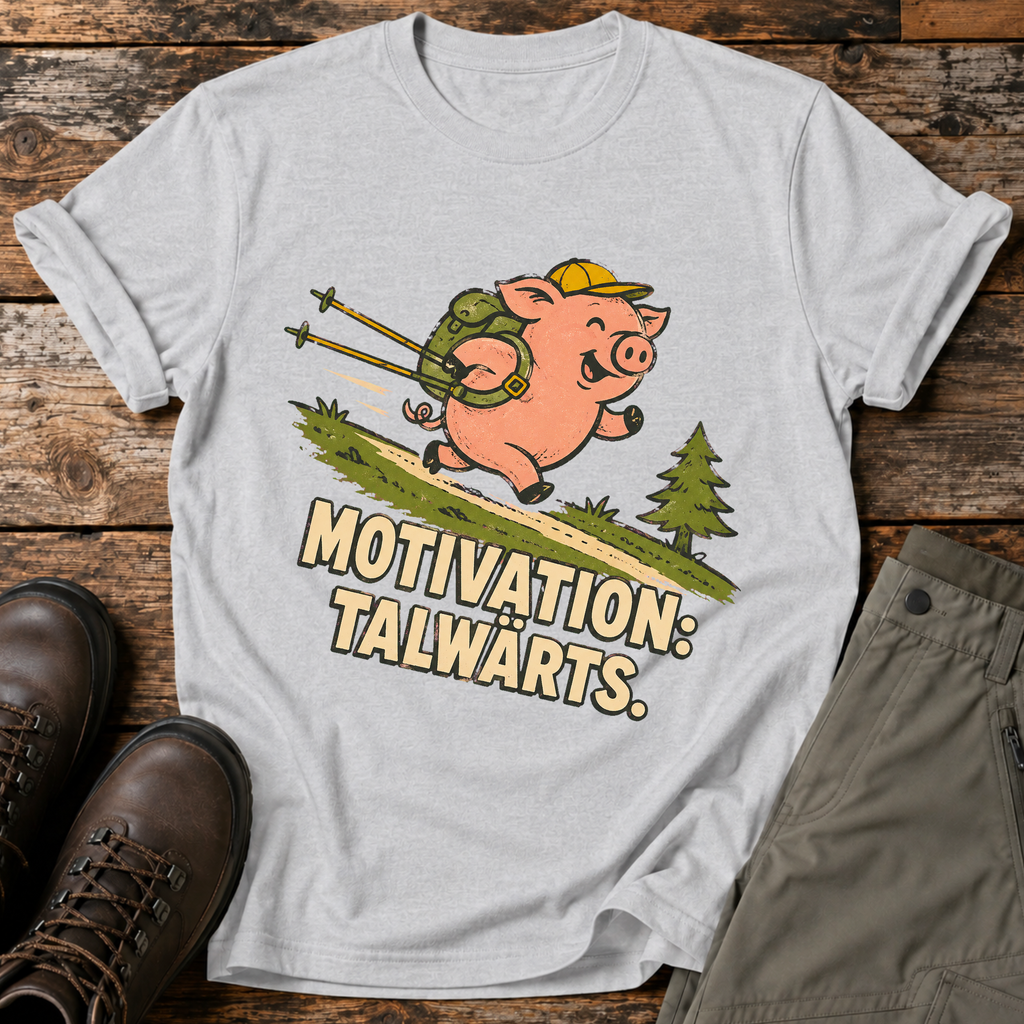 Motivation: Talwärts T-shirt