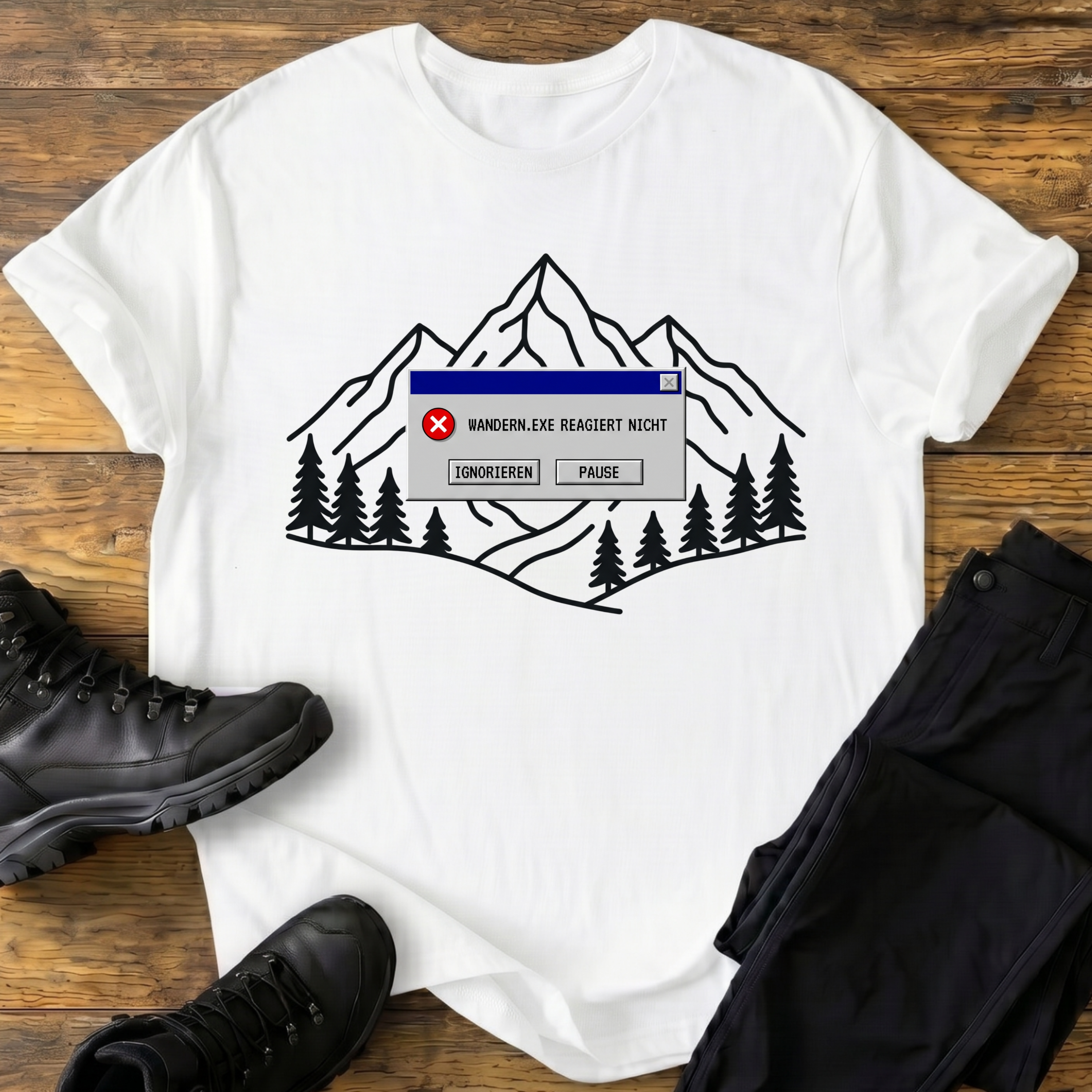 Wandern.exe T-Shirt