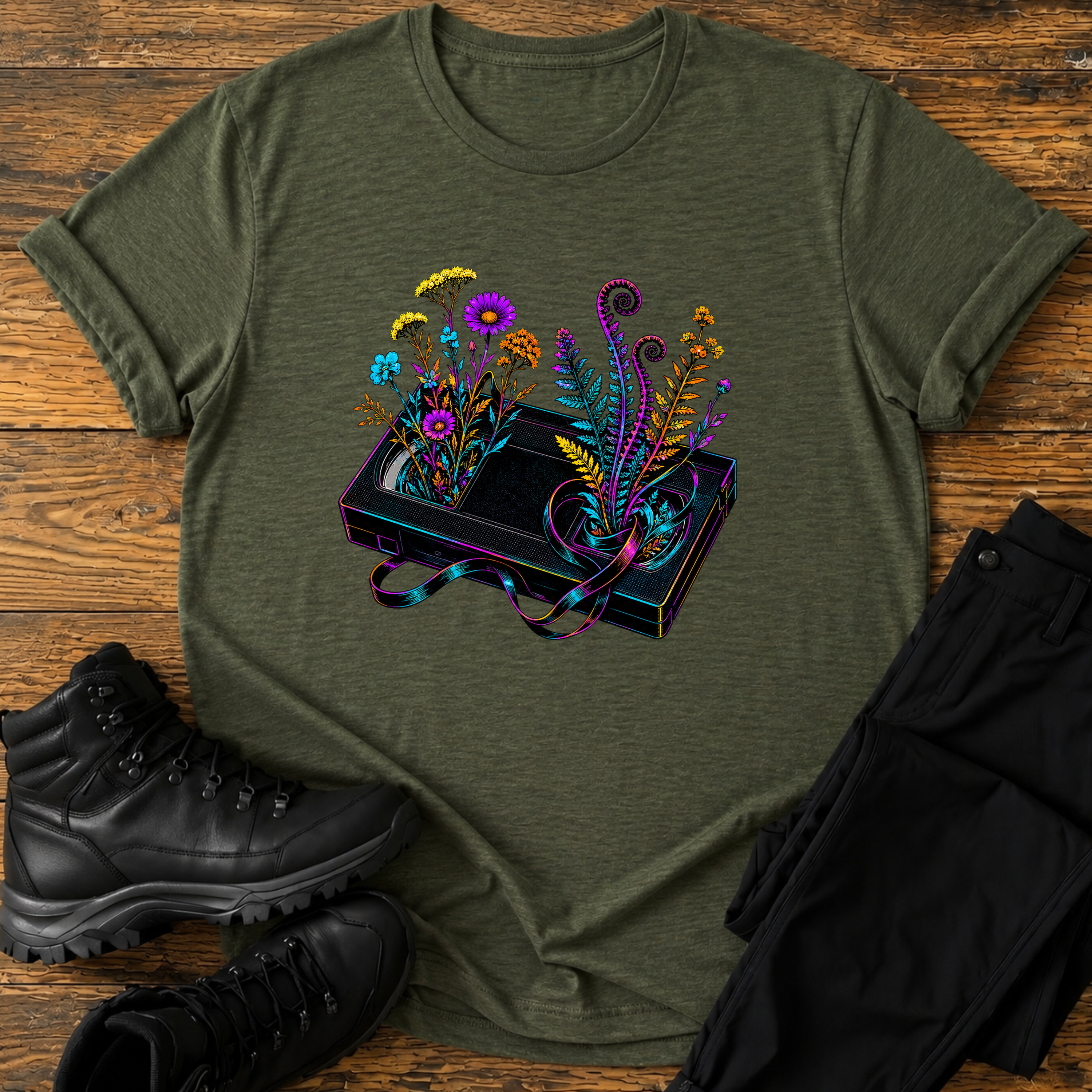 VHS Wildblumen T-Shirt
