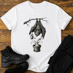 Vampirfledermaus Knoblauch T-Shirt