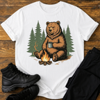 Bär am Lagerfeuer T-Shirt