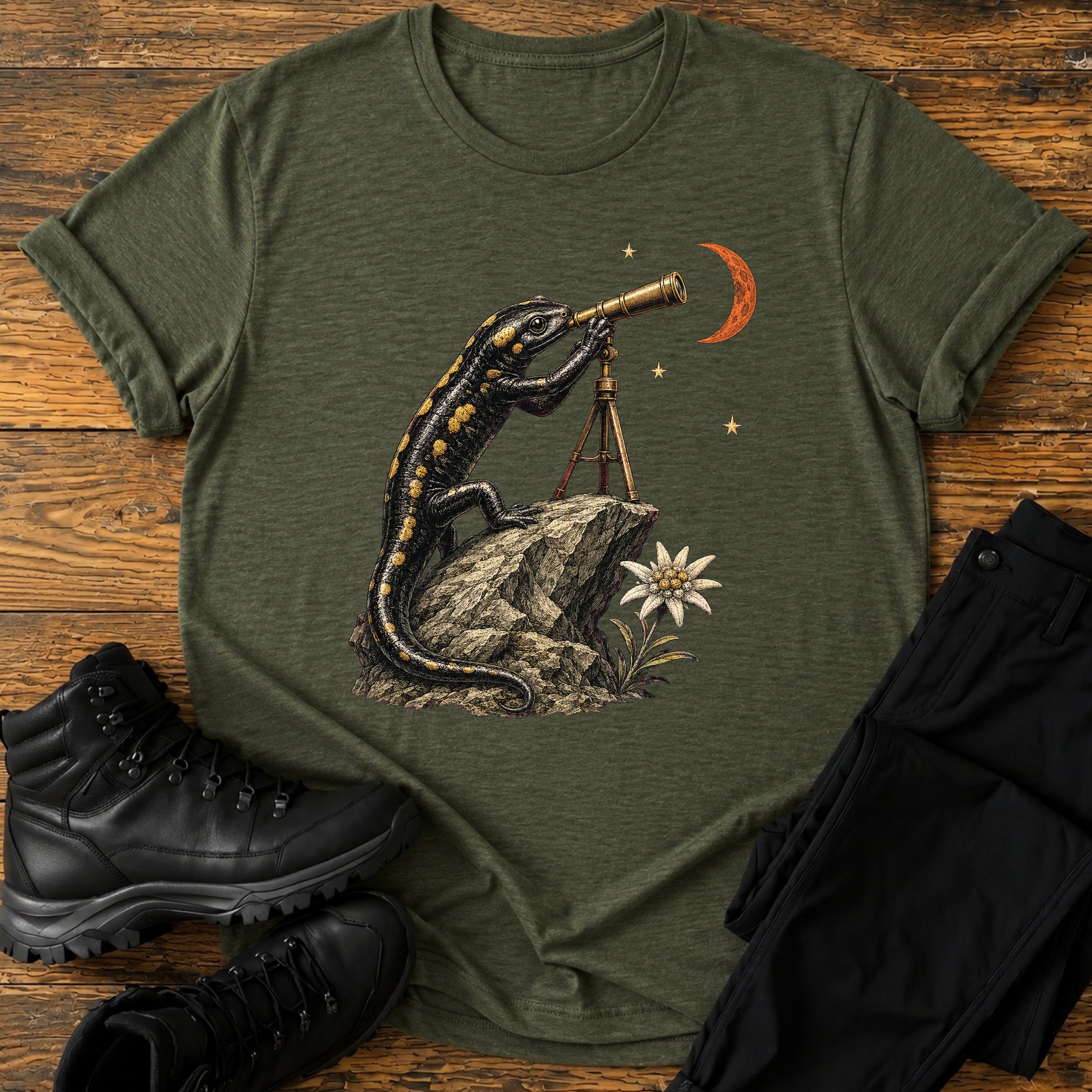 Nachtschwärmer am Berg T-Shirt