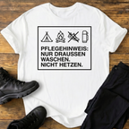 Pflegehinweis T-Shirt