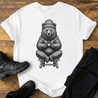 Bär trinkt Kaffee T-Shirt
