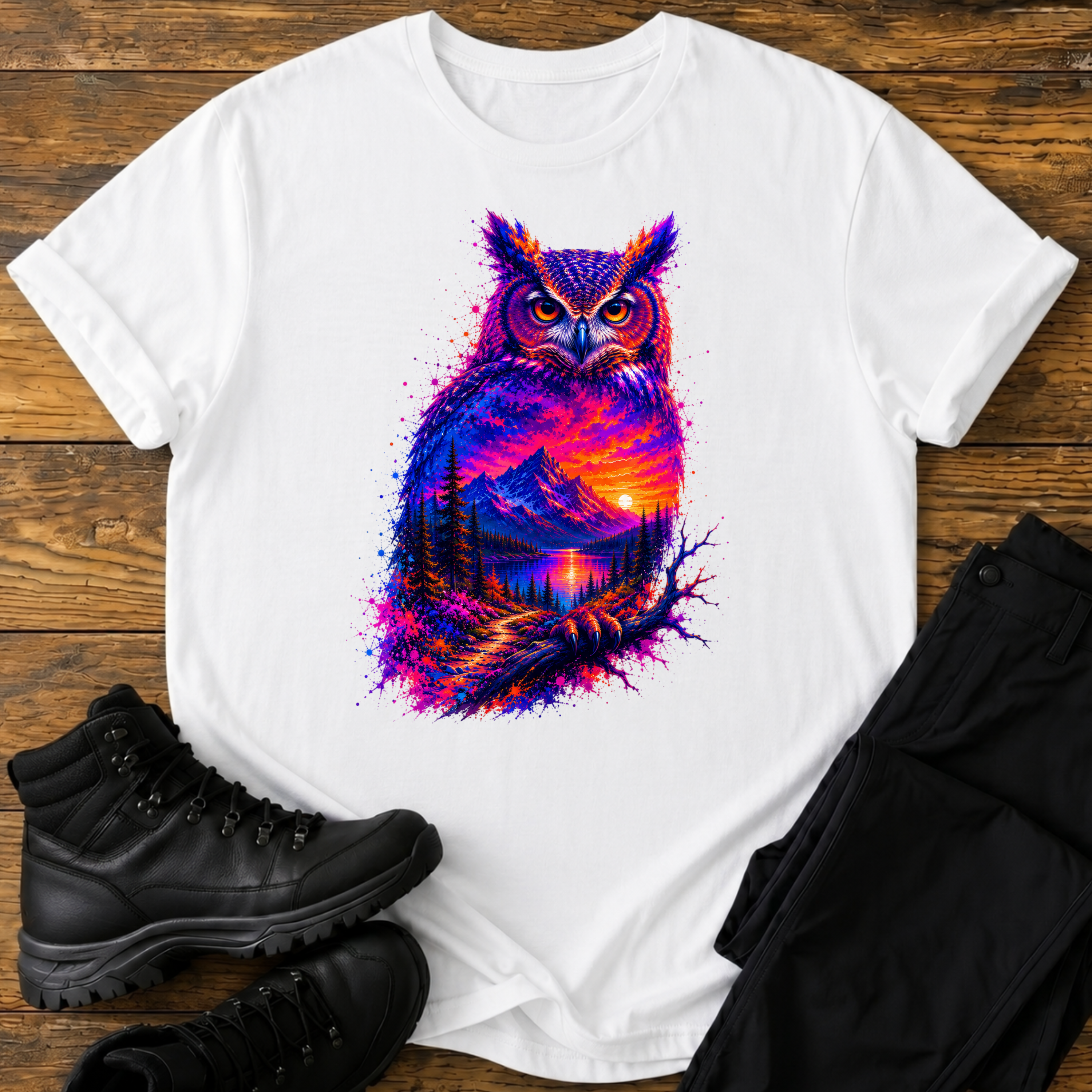 Der leuchtende Nachtwächter T-Shirt