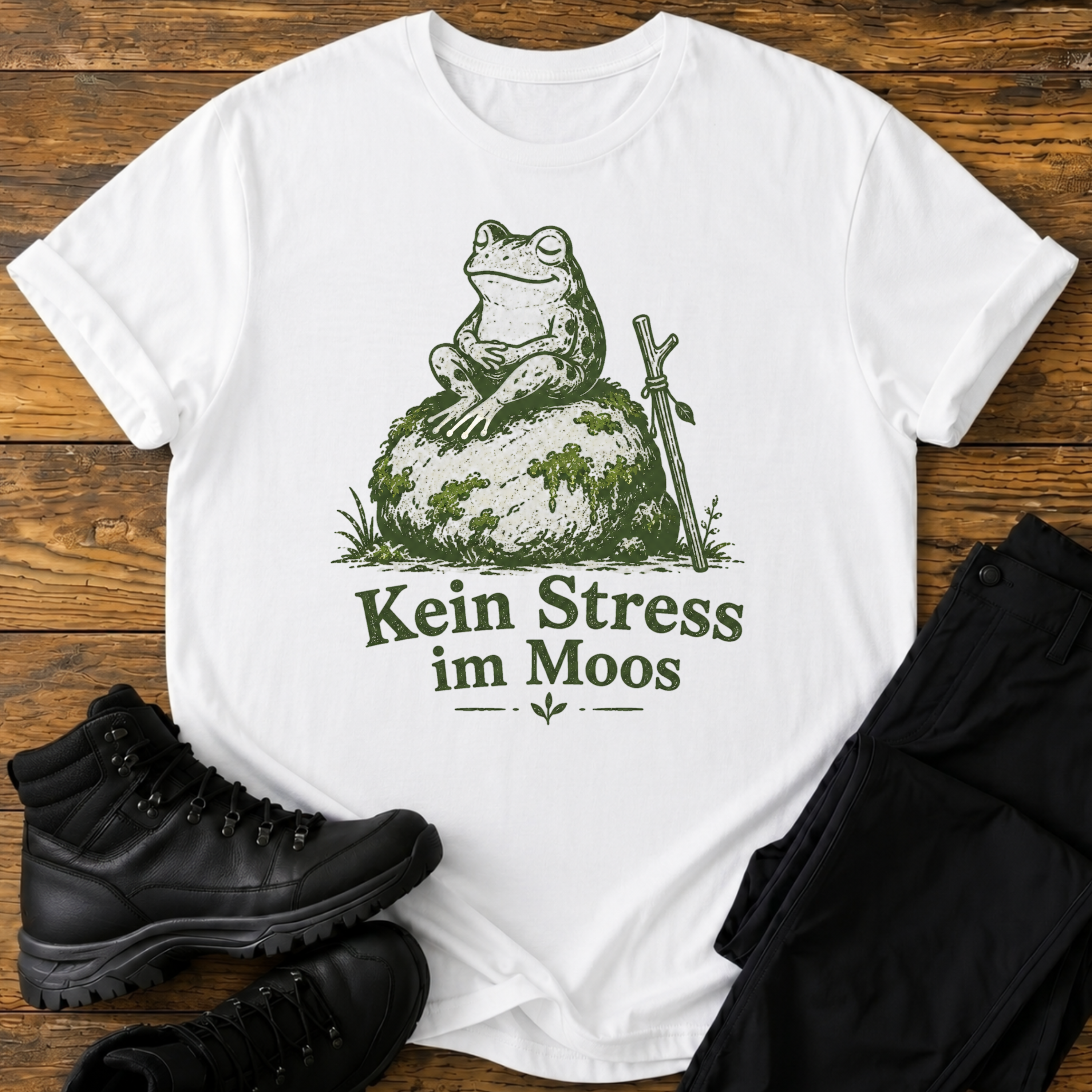 Kein Stress im Moos T-Shirt