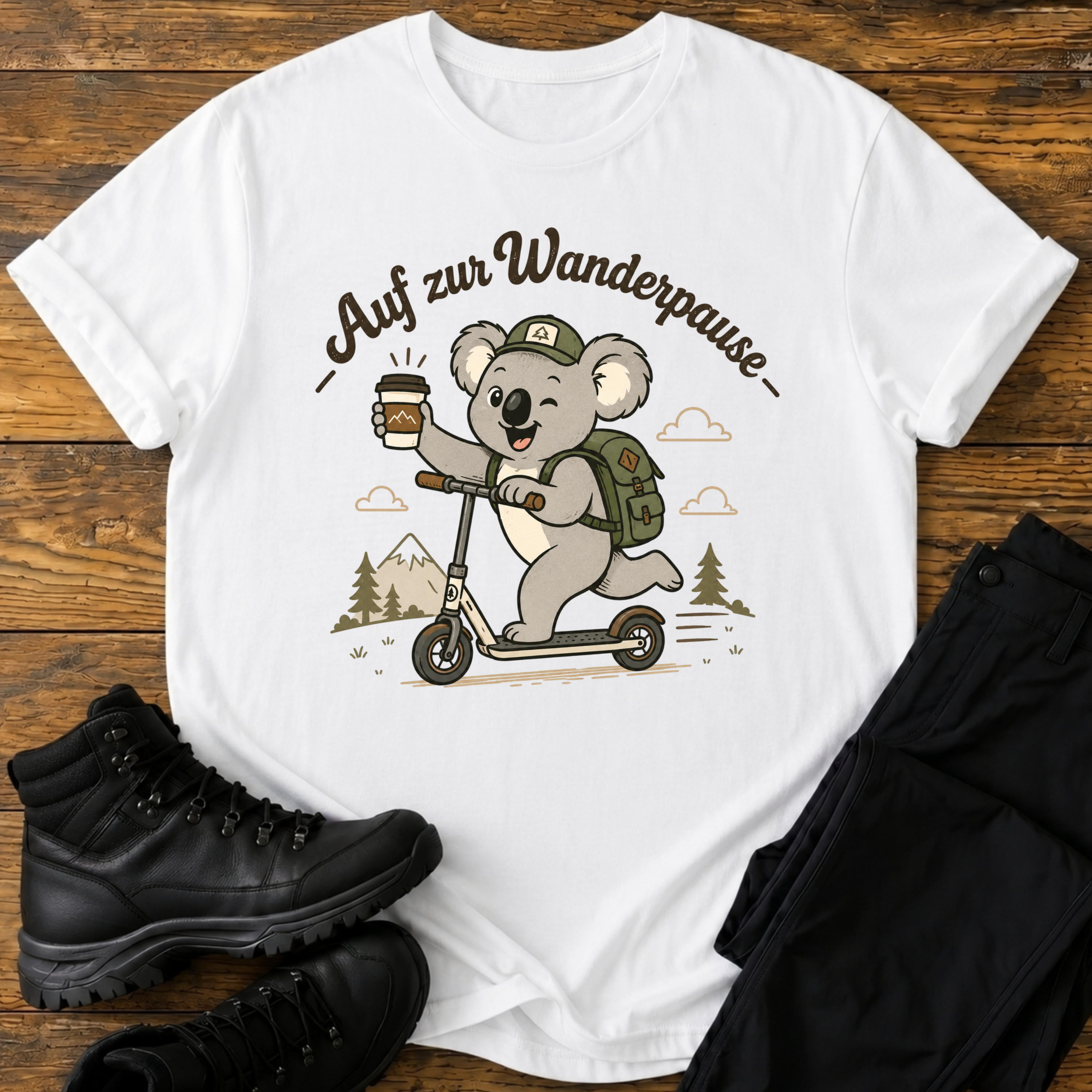 Auf zur Wanderpause T-Shirt