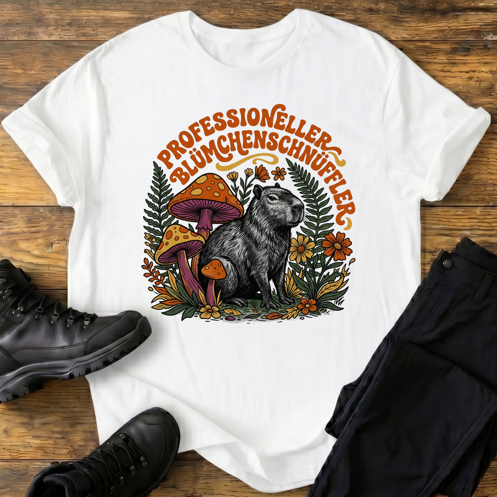 Blümchenschnüffler T-Shirt