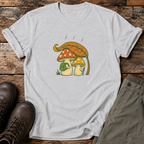 Pilze unterm Blatt T-shirt