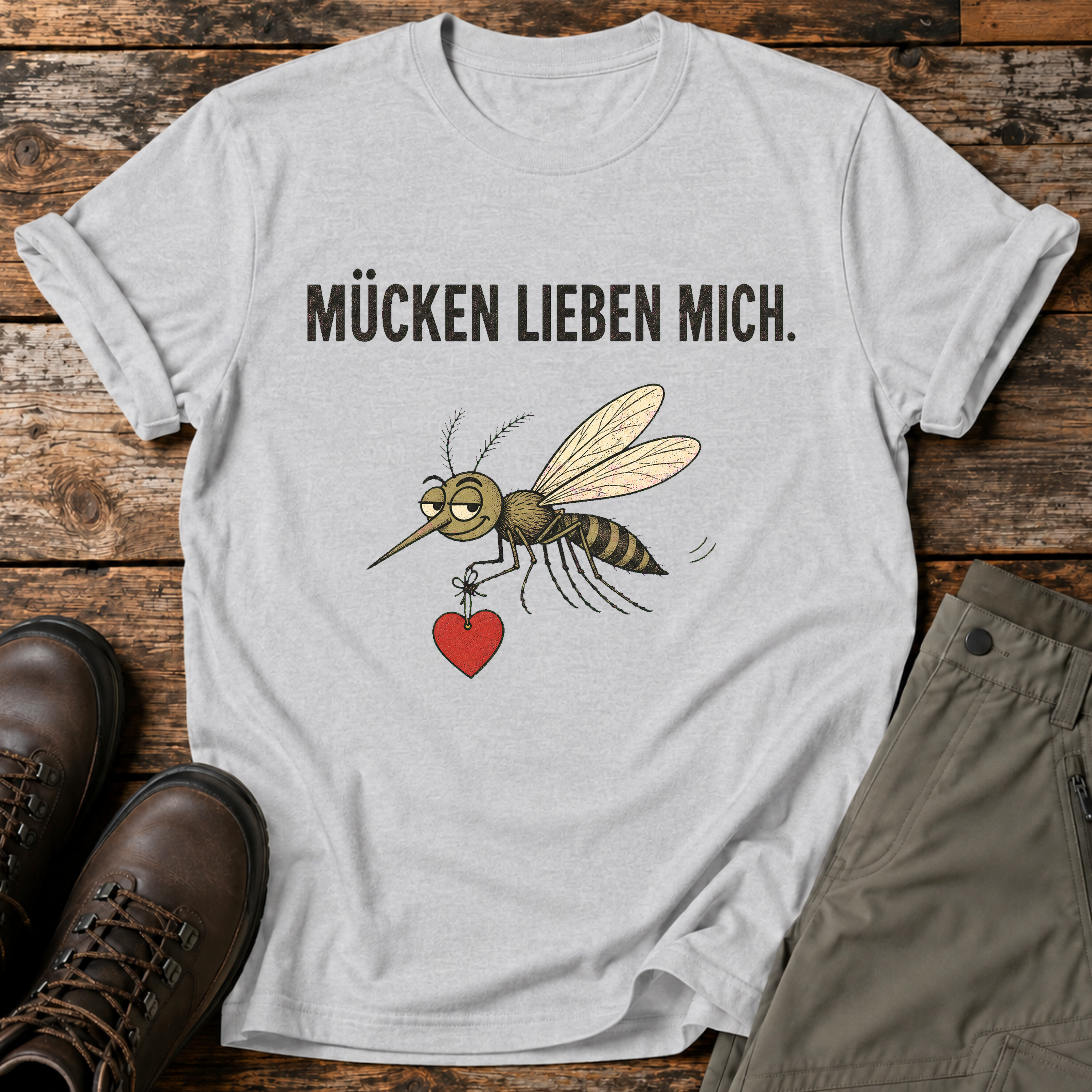 Mücken lieben mich T-shirt