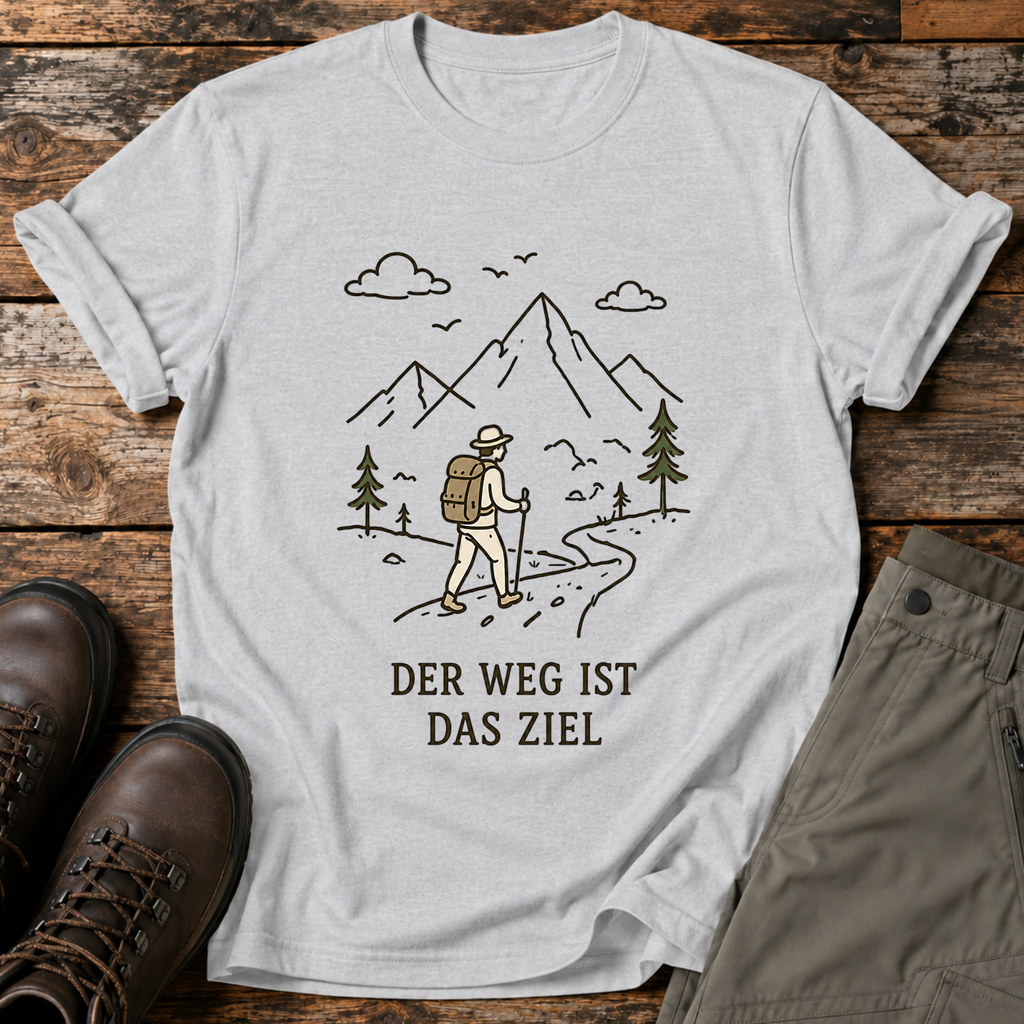 Der Weg ist das Ziel T-shirt