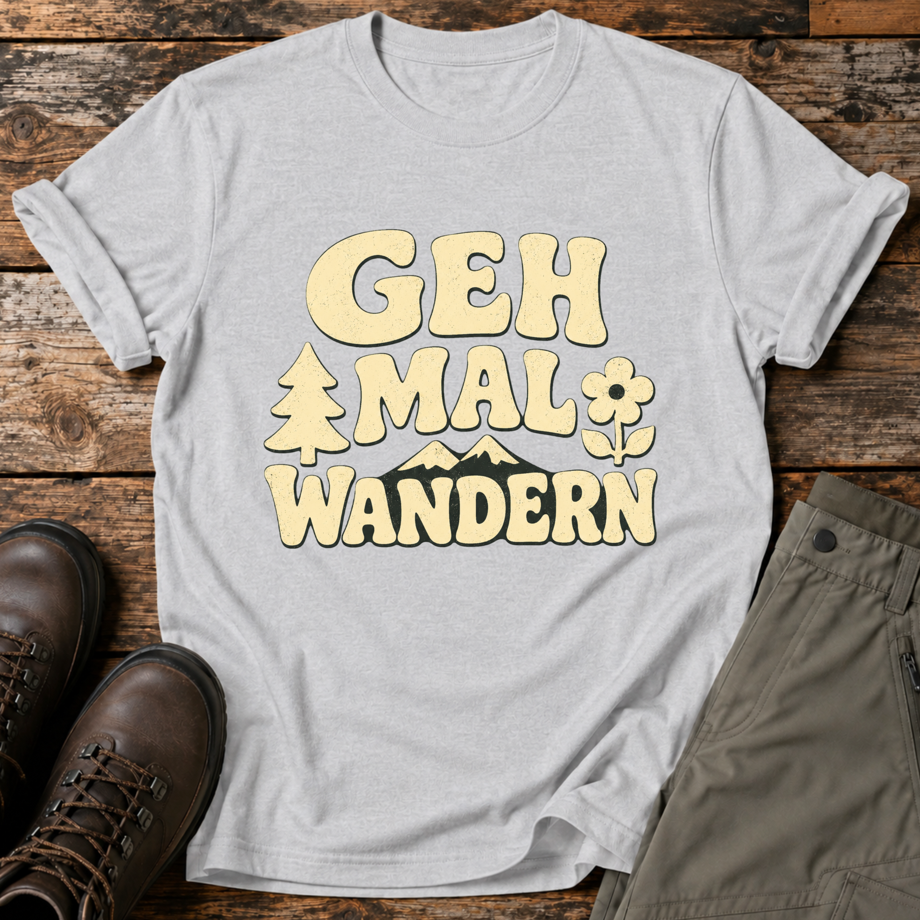 Geh mal wandern T-shirt