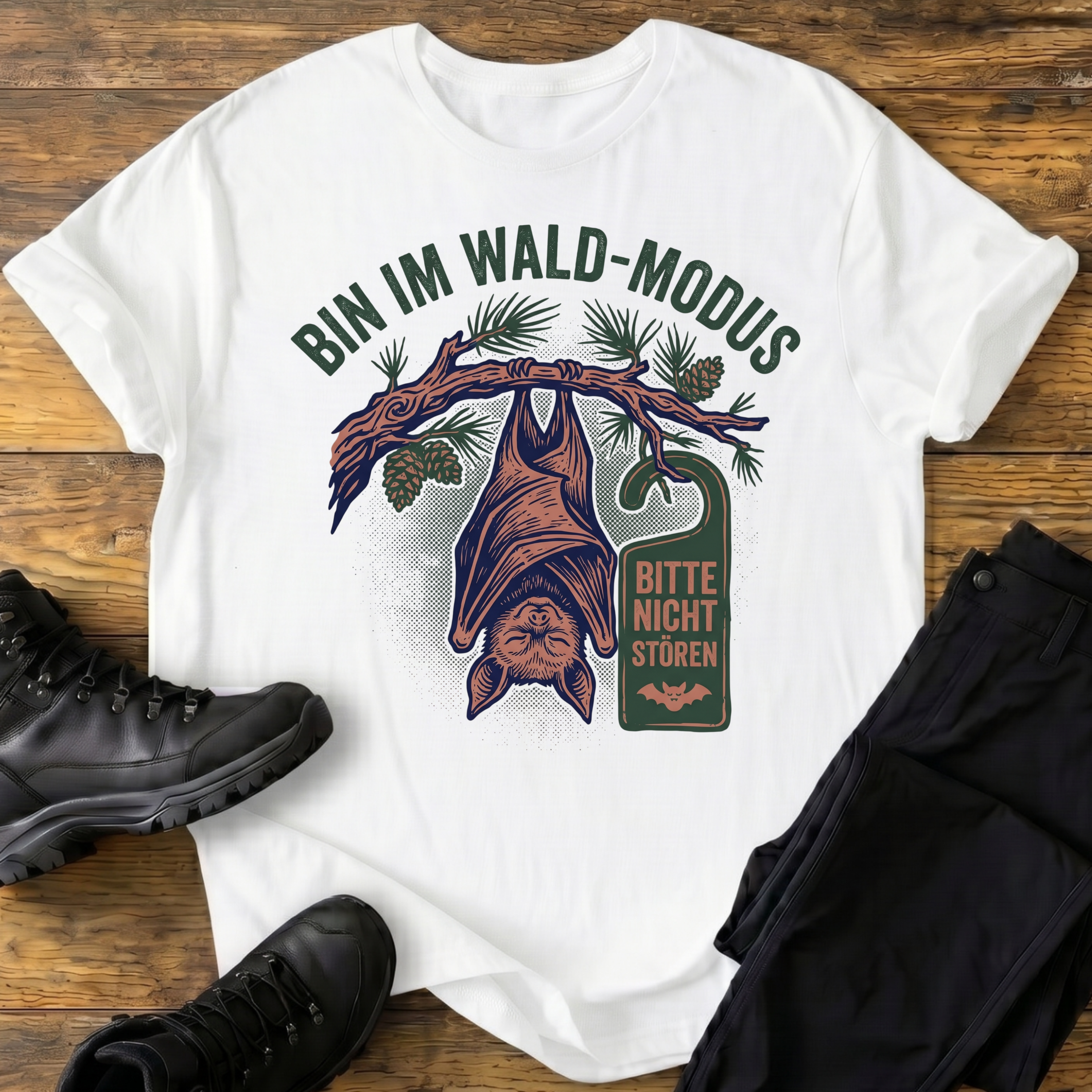 Bin im Waldmodus T-Shirt