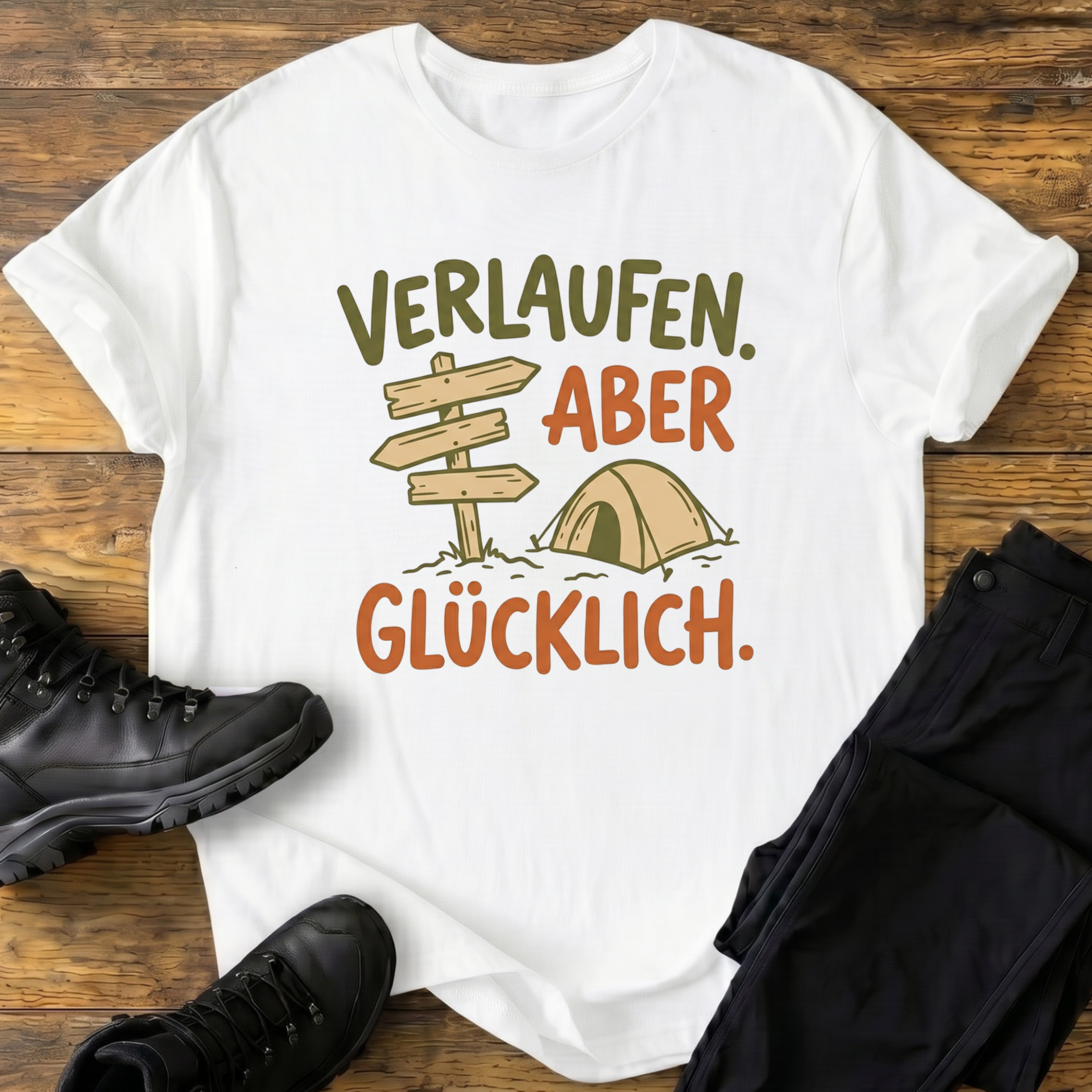 Verlaufen, aber glücklich T-Shirt
