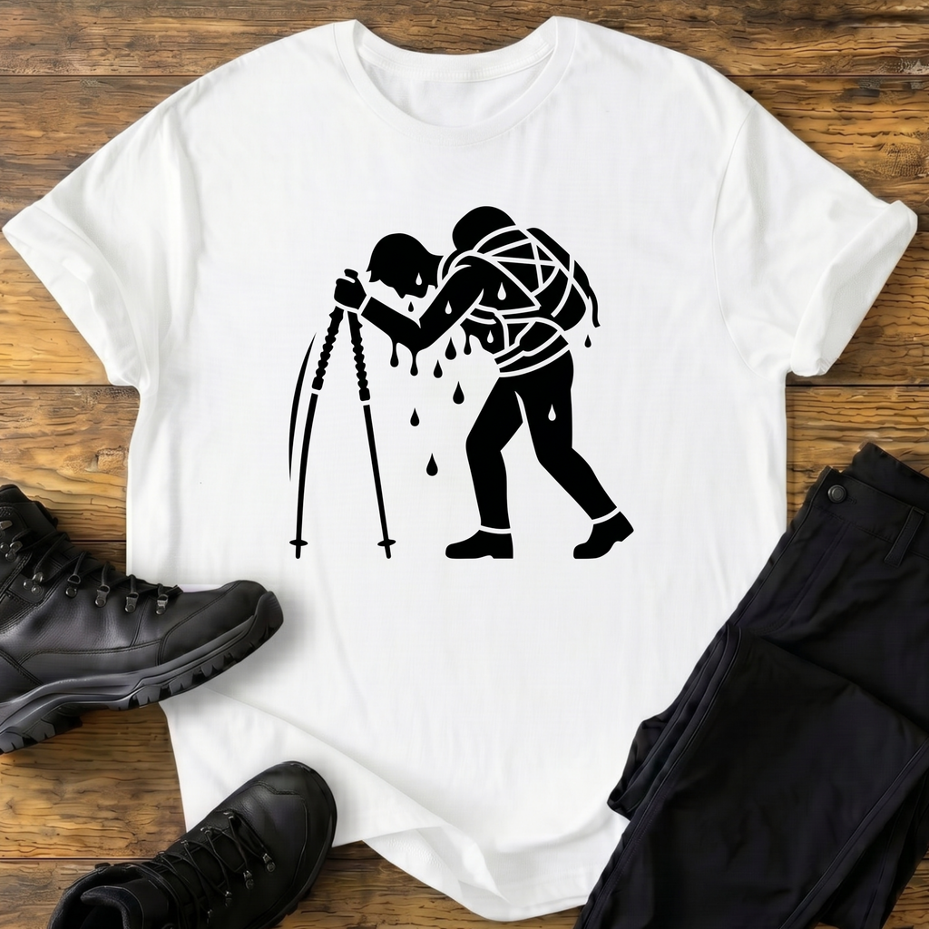 Wanderstöcke T-Shirt