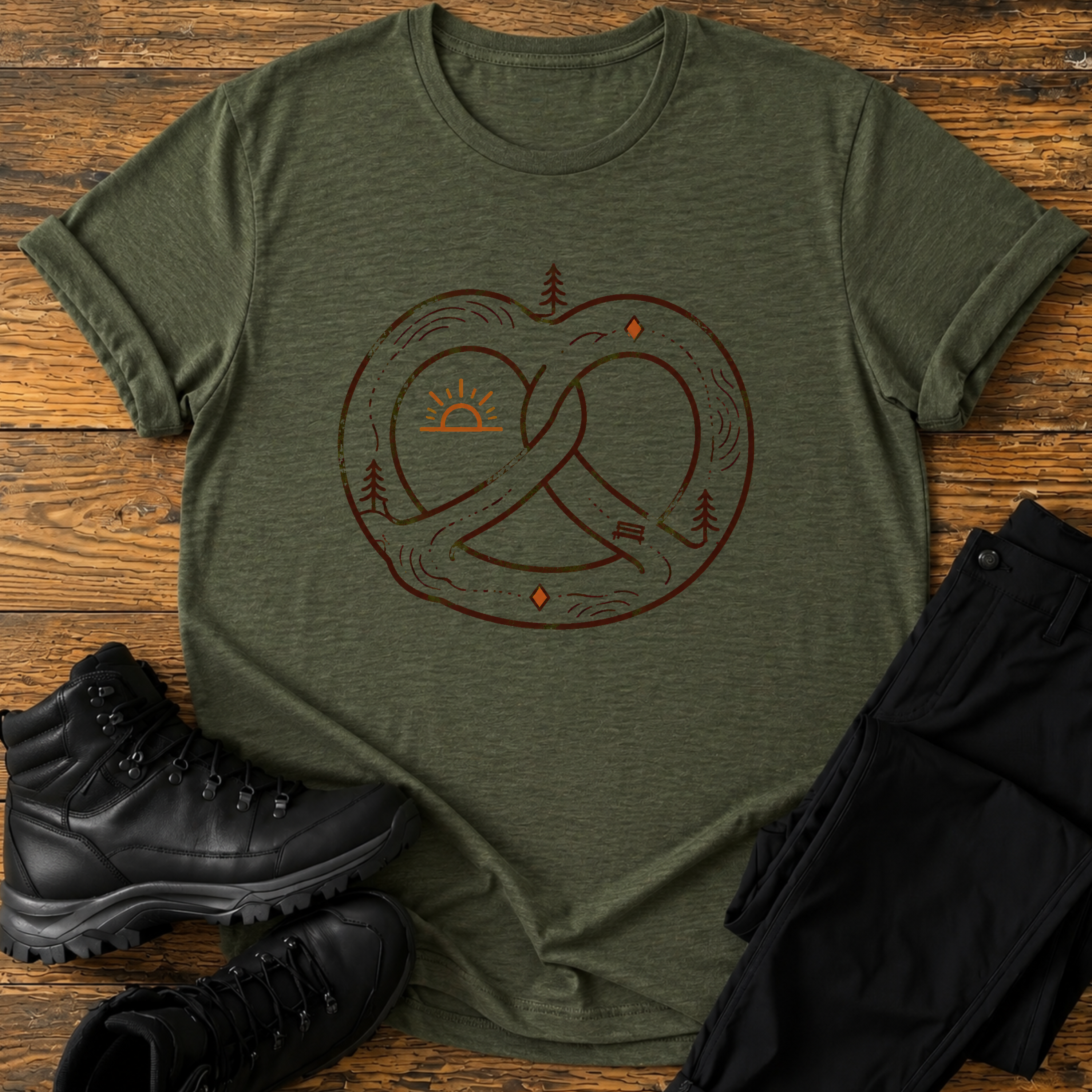 Der Brezelpfad T-Shirt