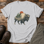 Wanderlust Bison T-shirt