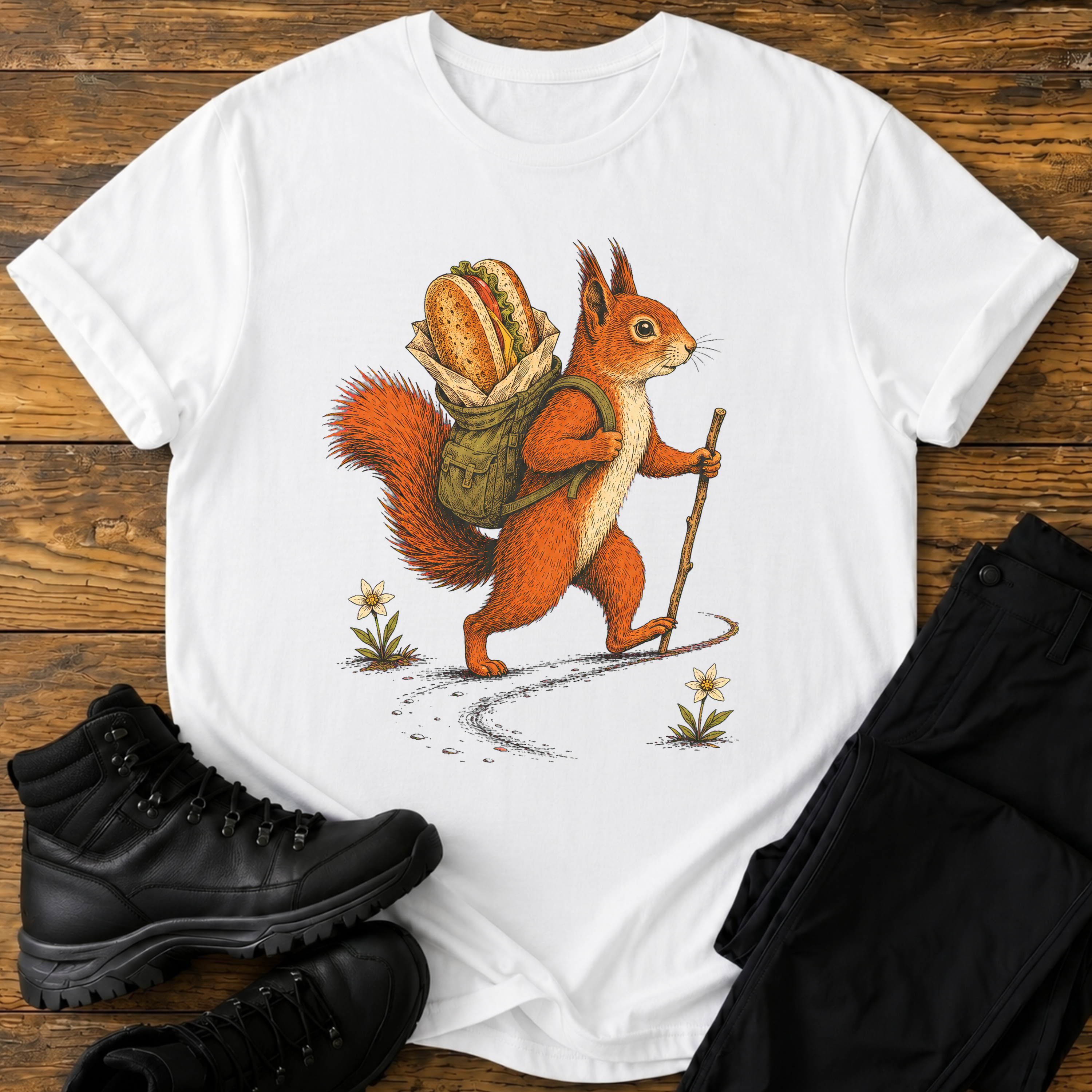 Eichhörnchen Proviant T-Shirt