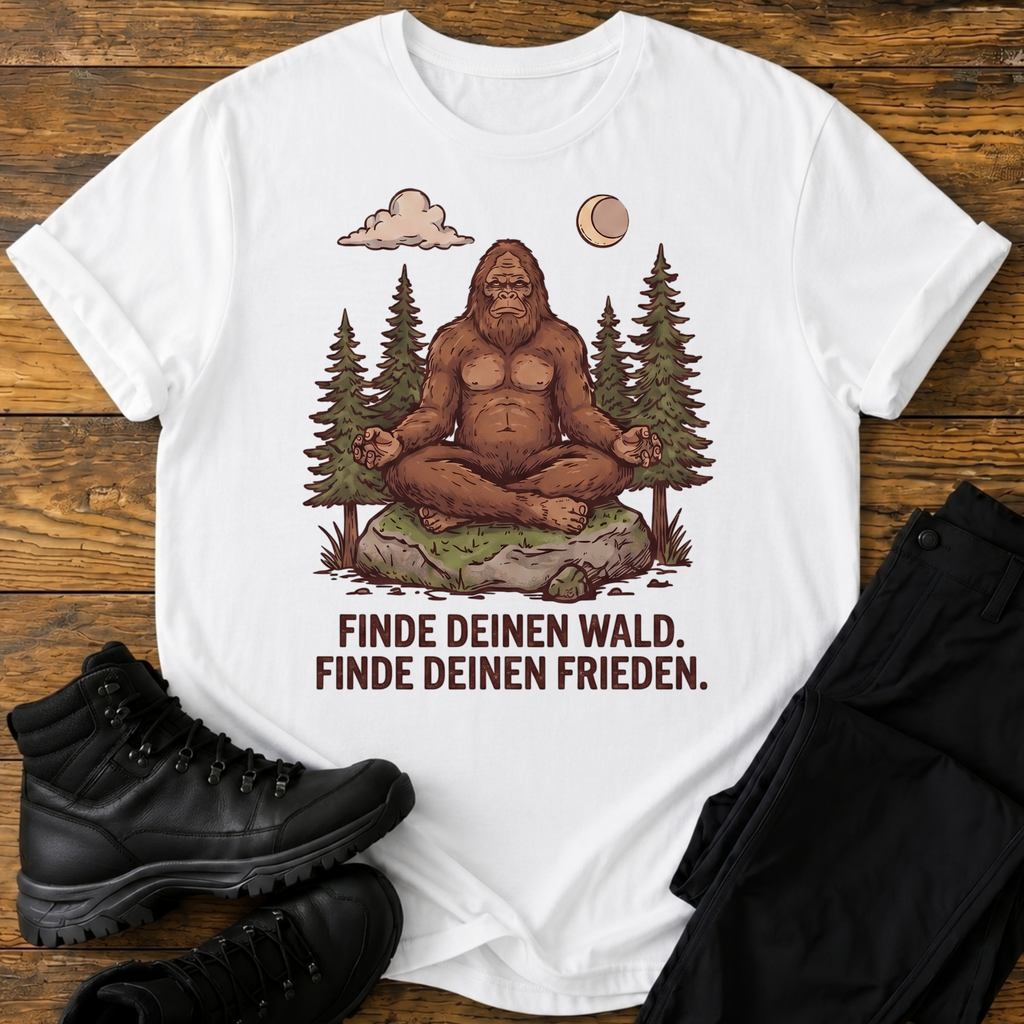 Finde deinen Wald, finde deinen Frieden T-Shirt