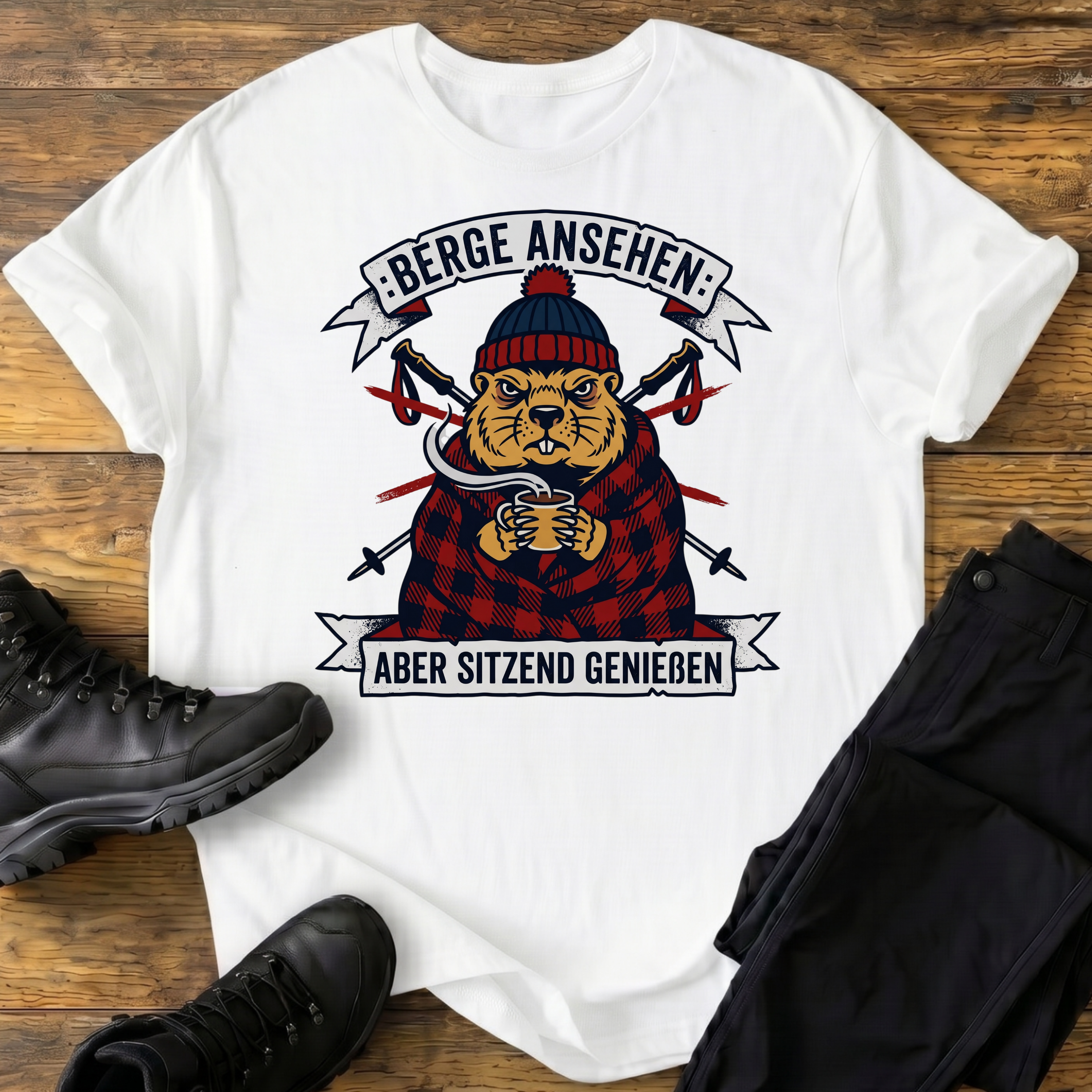 Berge ansehen T-Shirt