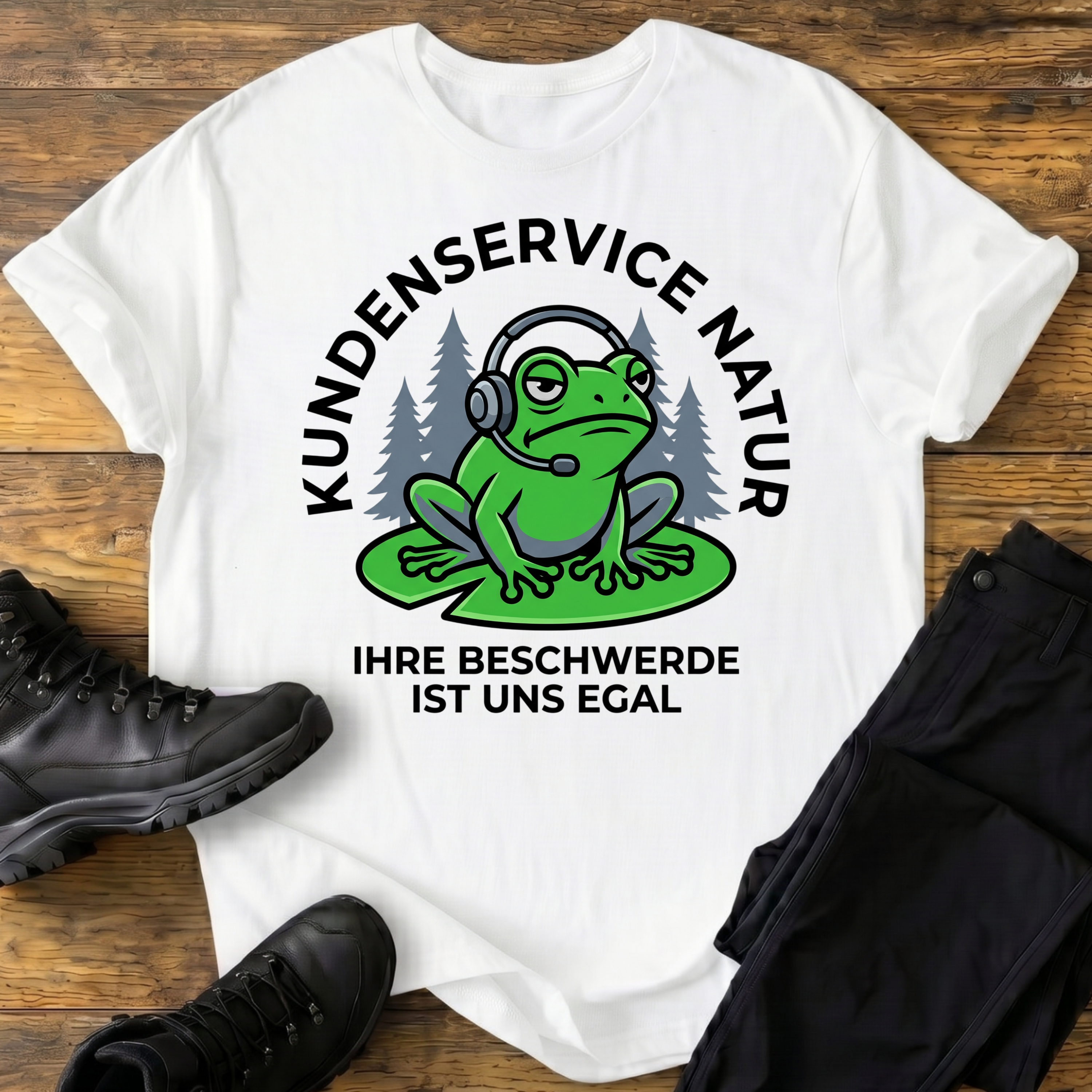 Kundenservice Natur T-Shirt