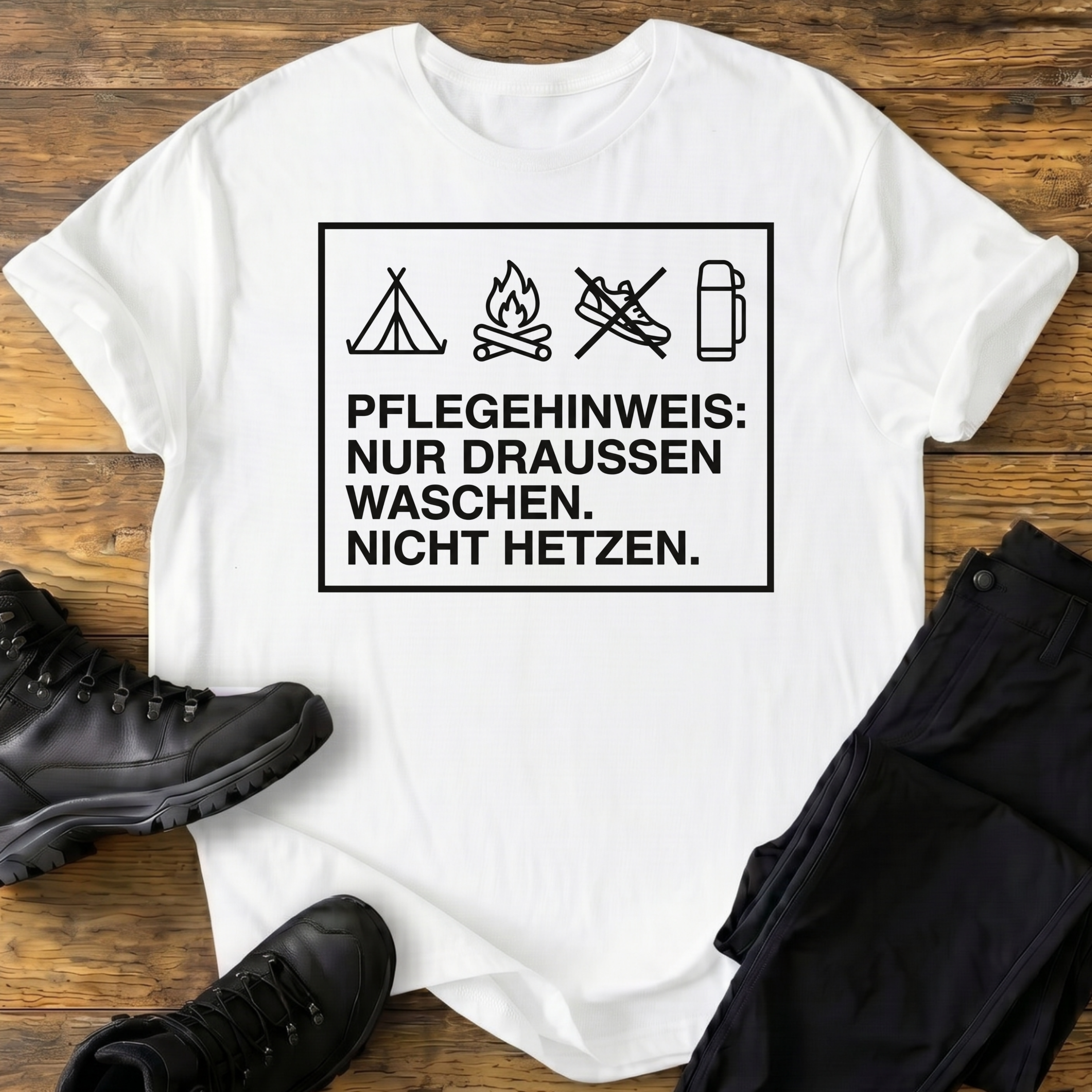 Pflegehinweis T-Shirt