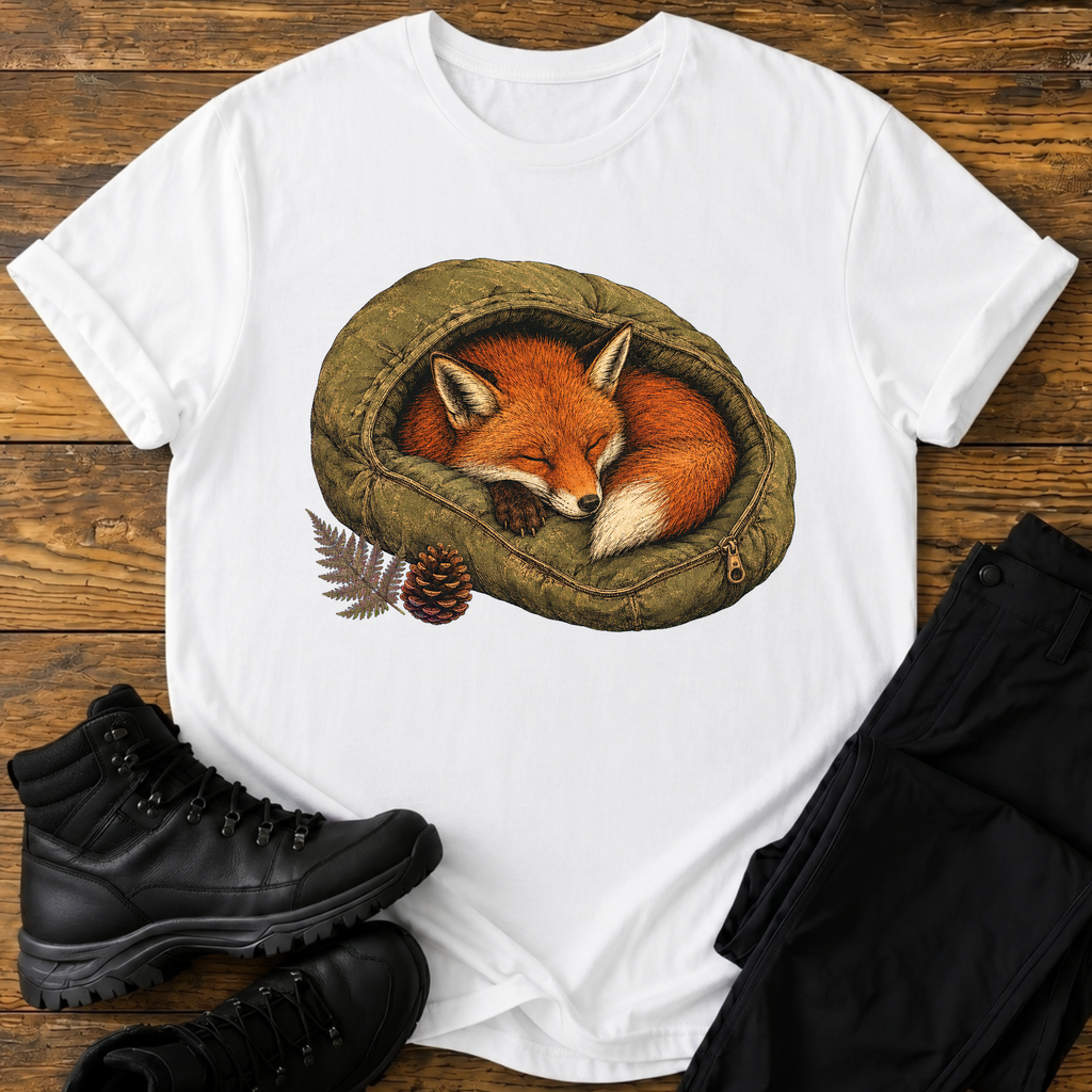 Fuchs im Schlafsack T-Shirt