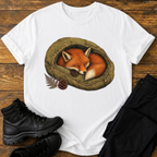 Fuchs im Schlafsack T-Shirt