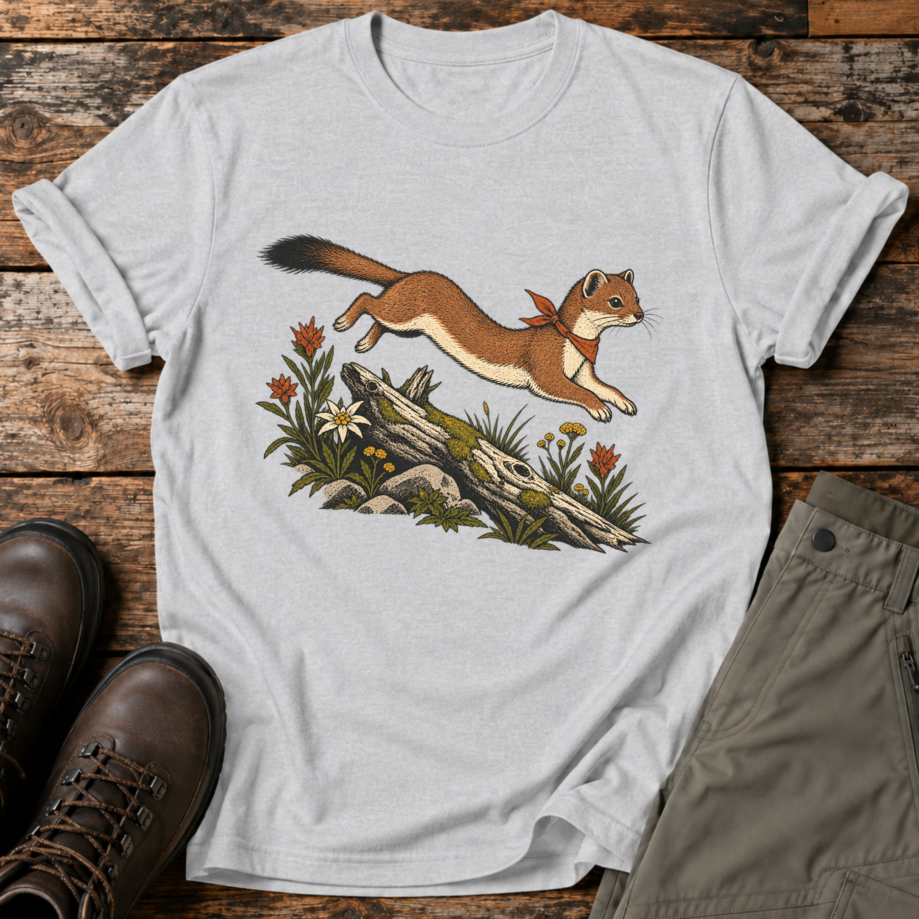 Waldläufer-Marder T-shirt