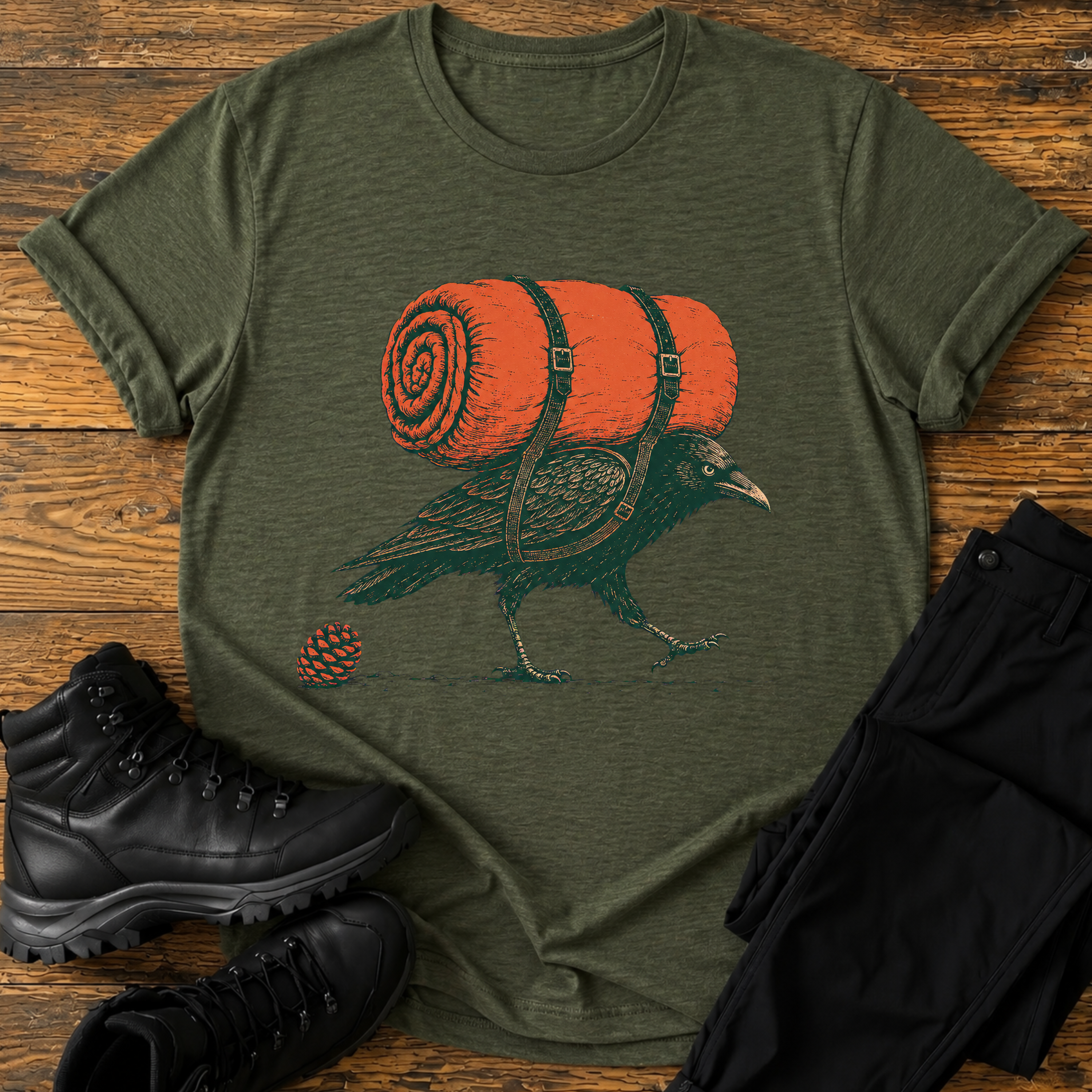 Der gefiederte Nomade T-Shirt