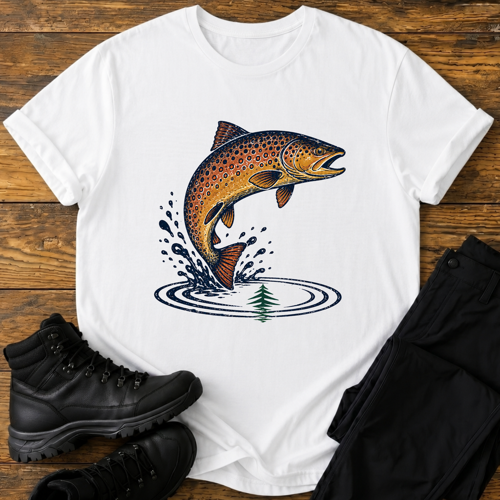 Maulwurf im Wanderschuh T-Shirt