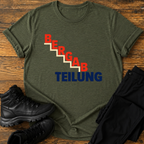 Bergab Teilung T-Shirt