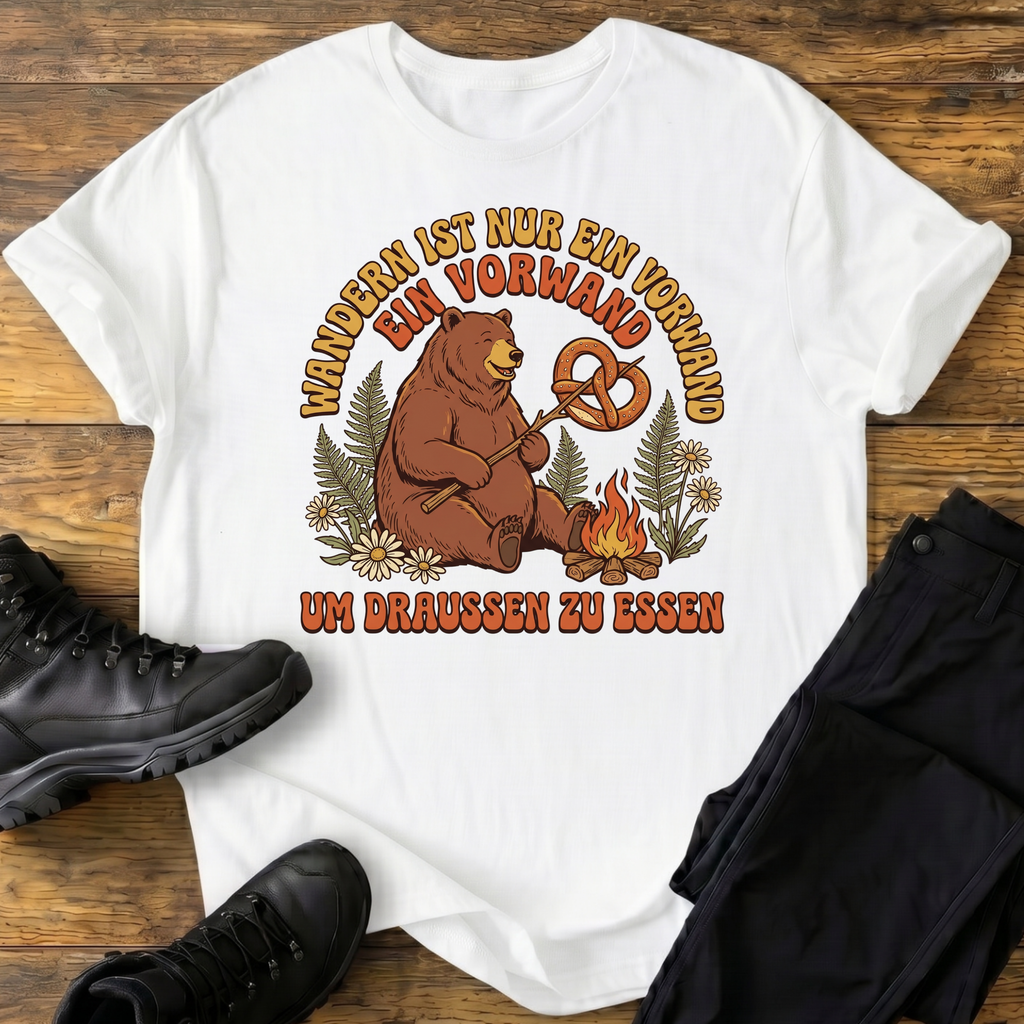 Wandern ist nur ein Vorwand T-Shirt