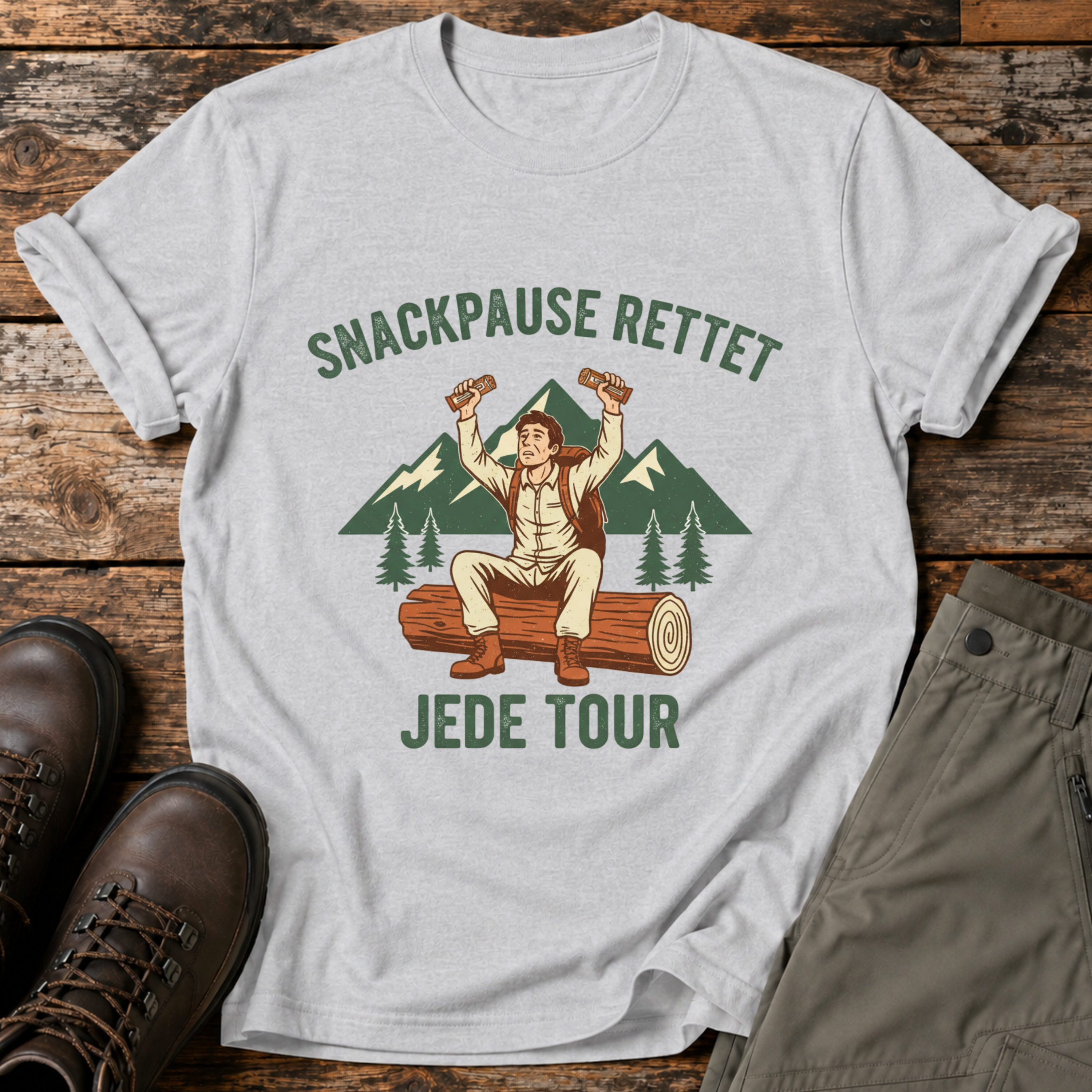 Snackpause rettet jede tour T-shirt