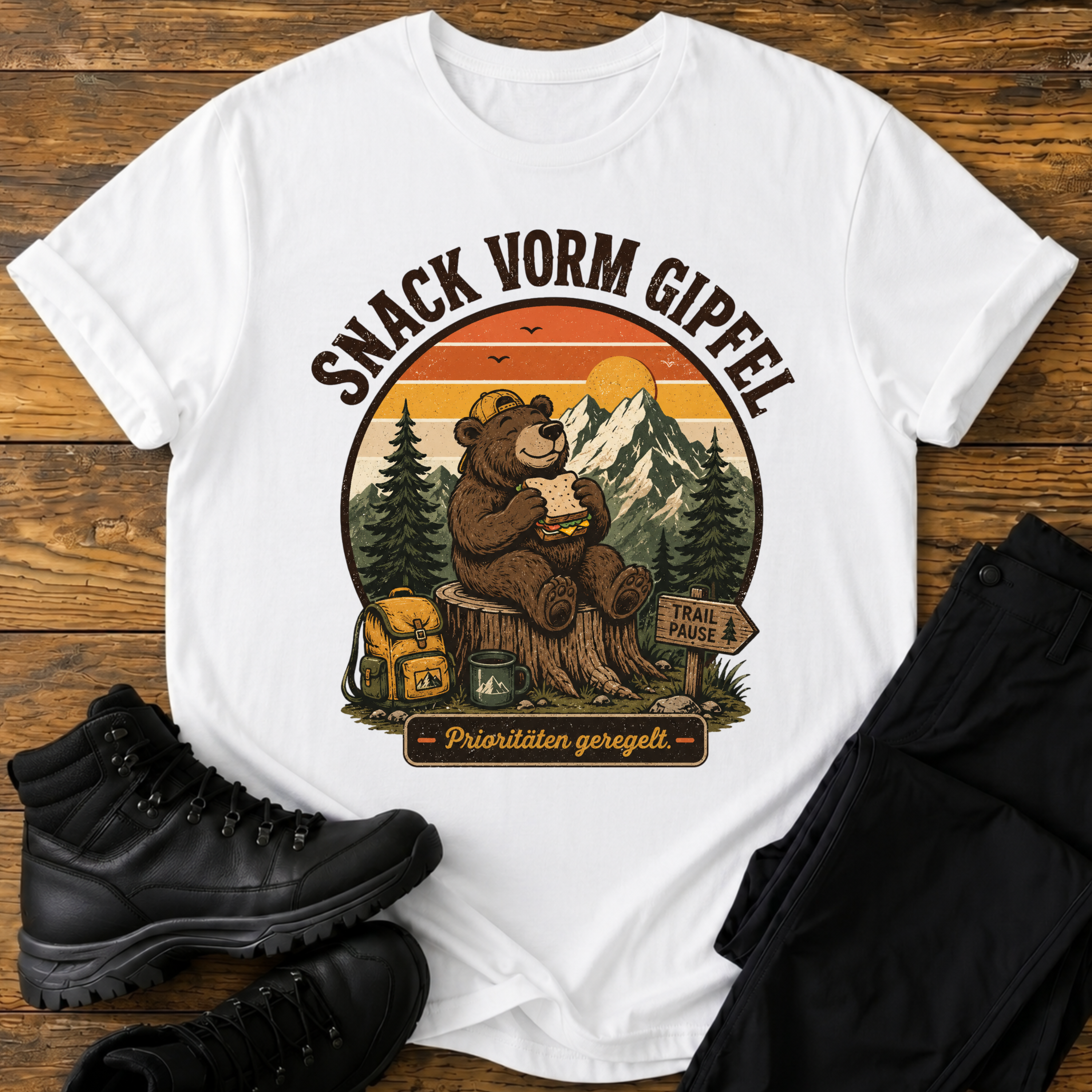 Snack vorm Gipfel T-Shirt