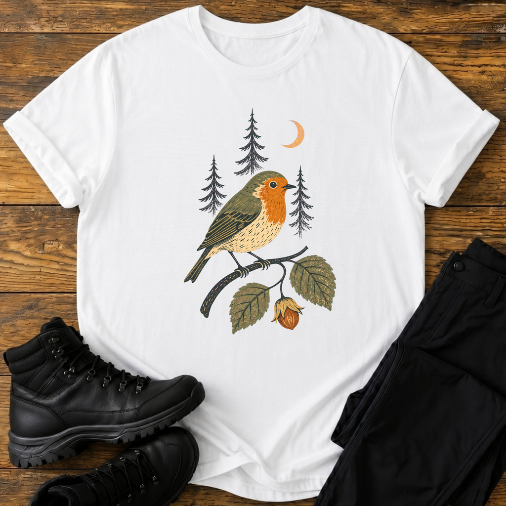 Abendfrieden im Wald T-Shirt