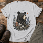 Botanischer Bär T-shirt
