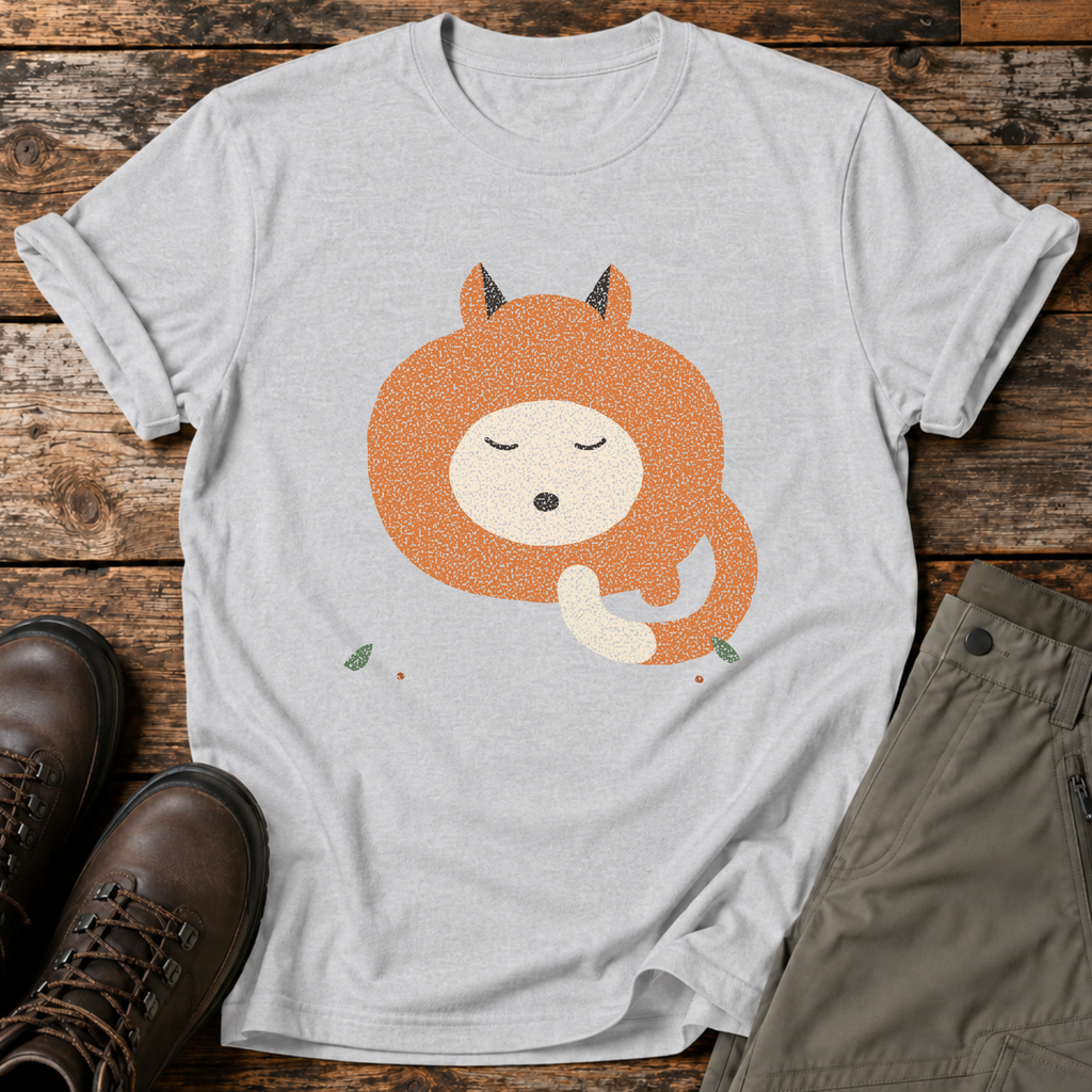 Schalfender Fuchs T-shirt