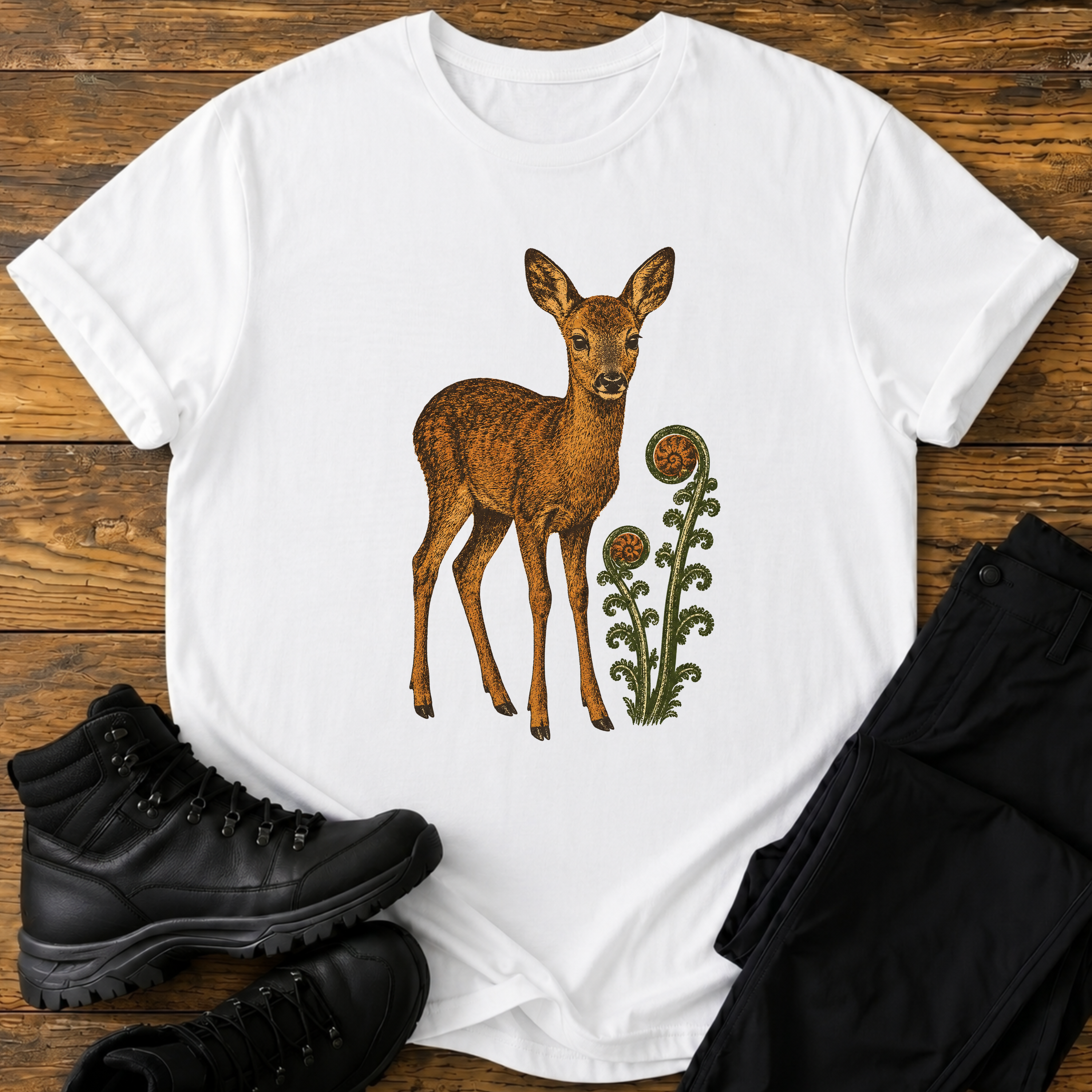 Frühlingserwachen im Unterholz T-Shirt