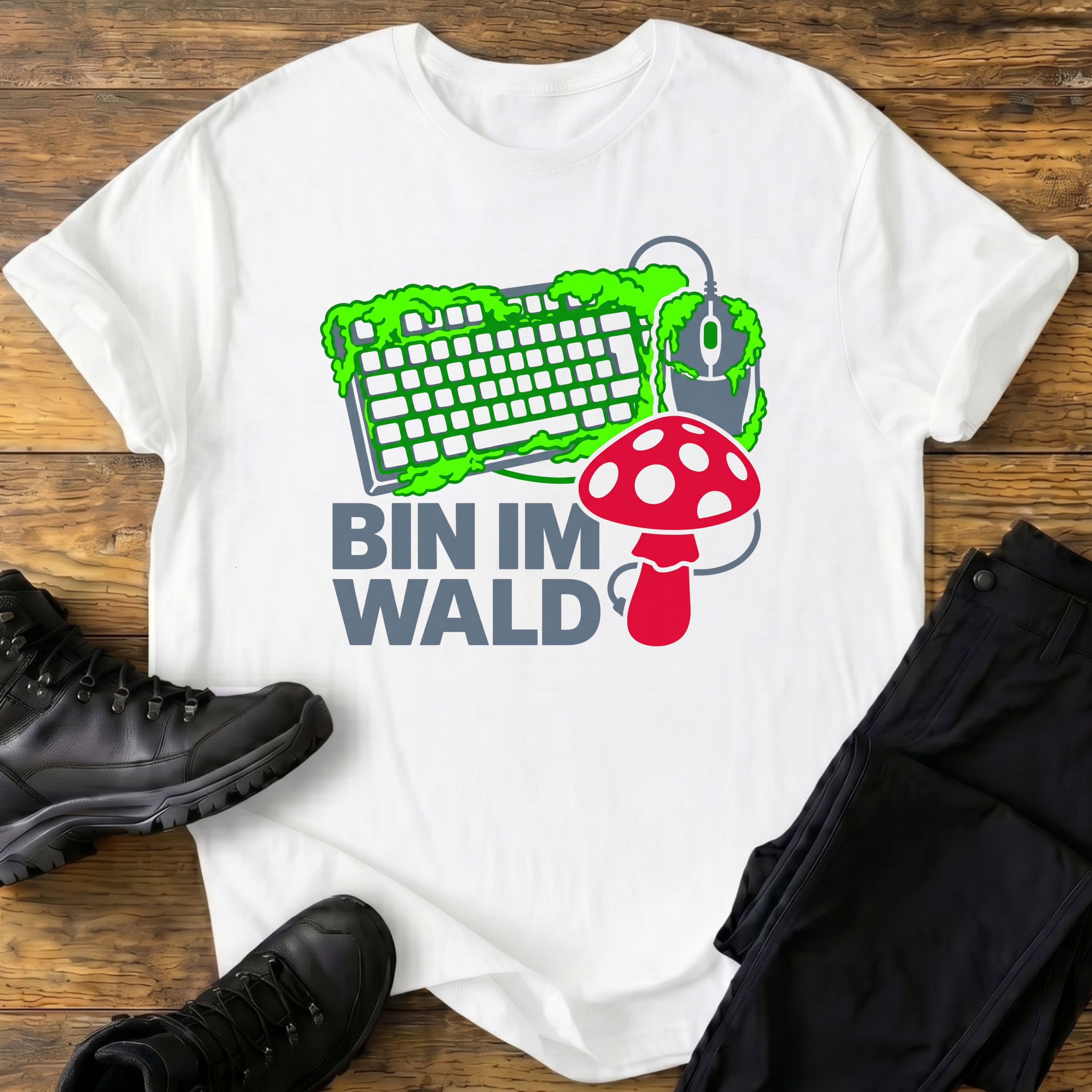 Bin im Wald T-Shirt