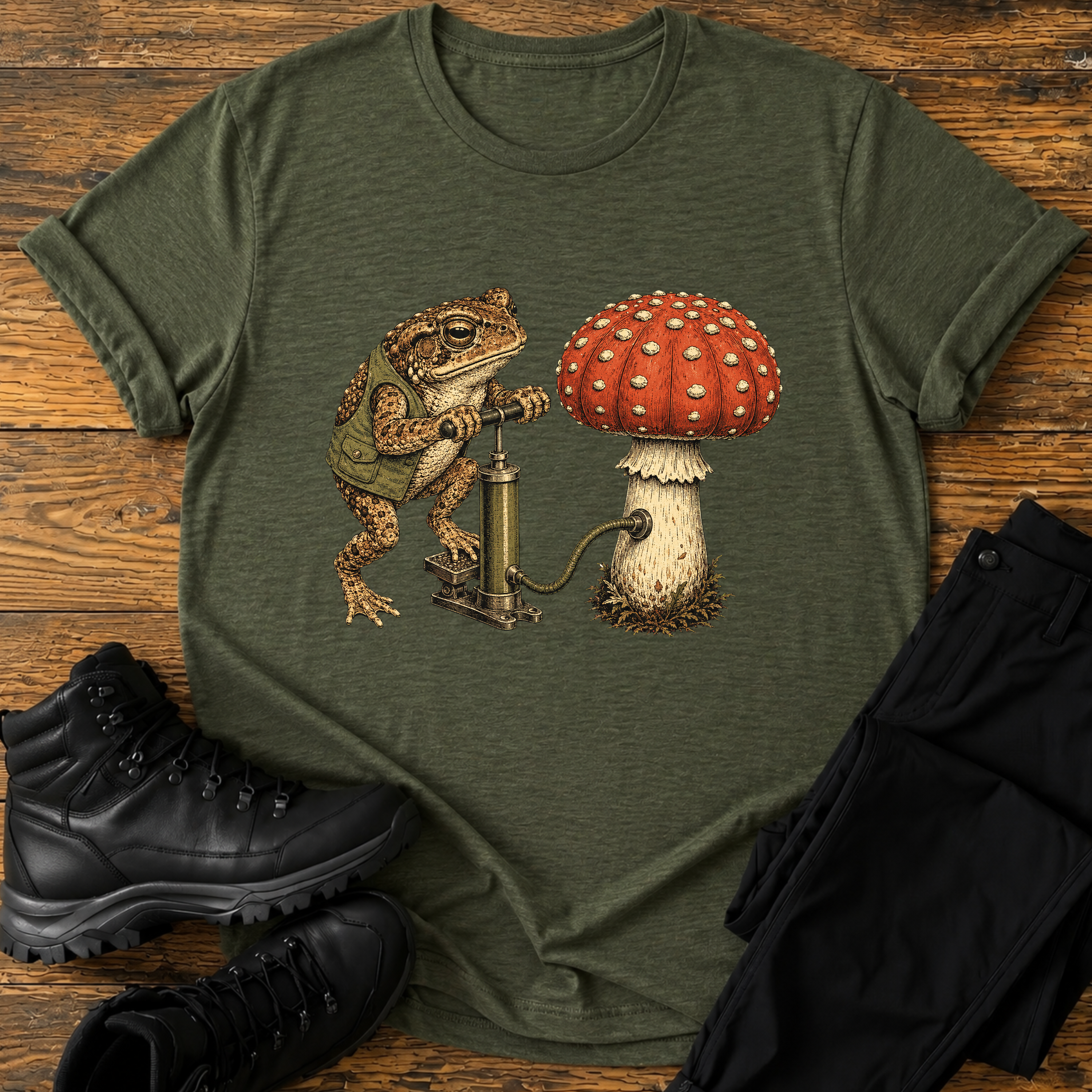 Die Wald-Tankstelle T-Shirt