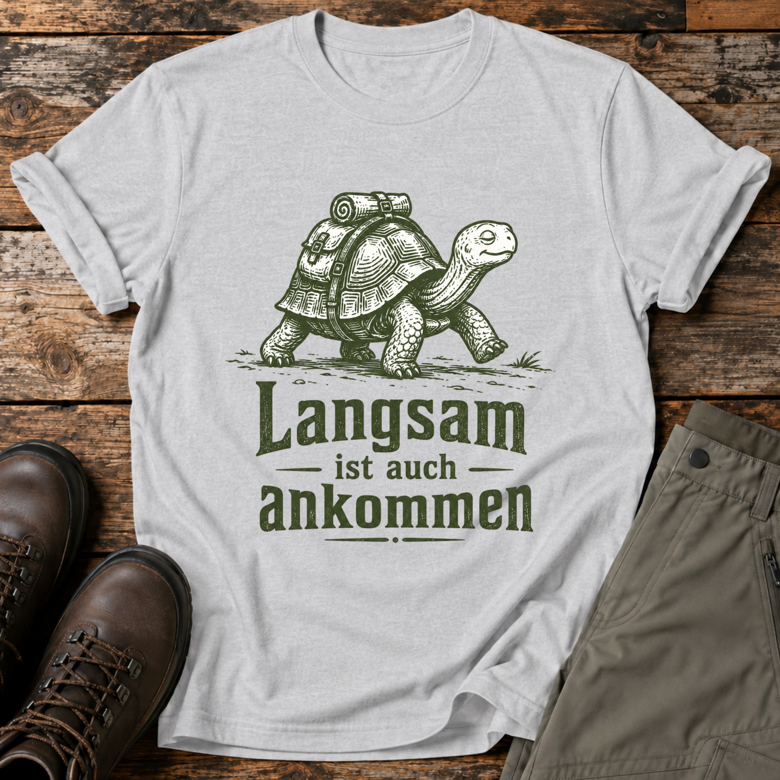 Langsam ist auch ankommen T-shirt