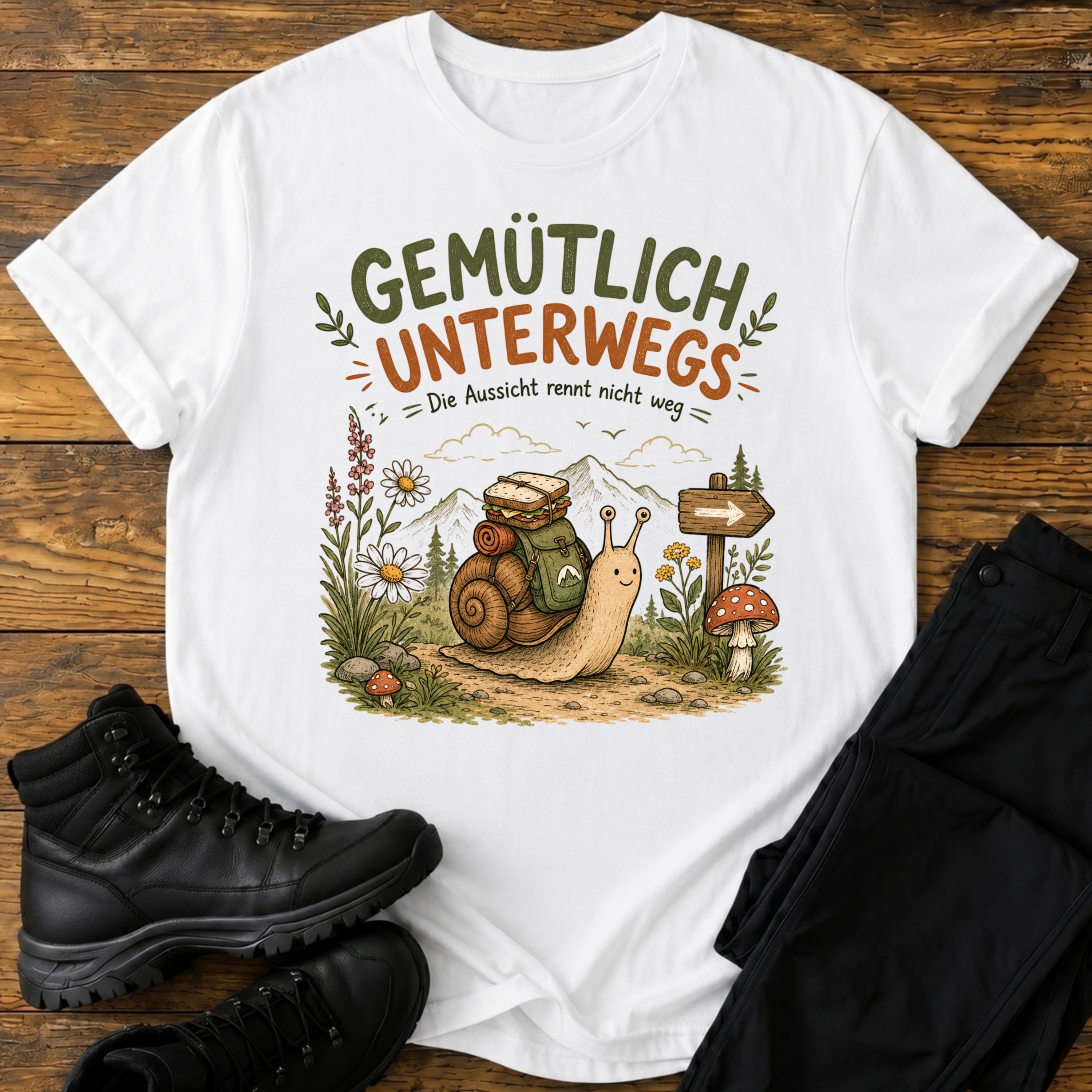 Gemütlich unterwegs T-Shirt