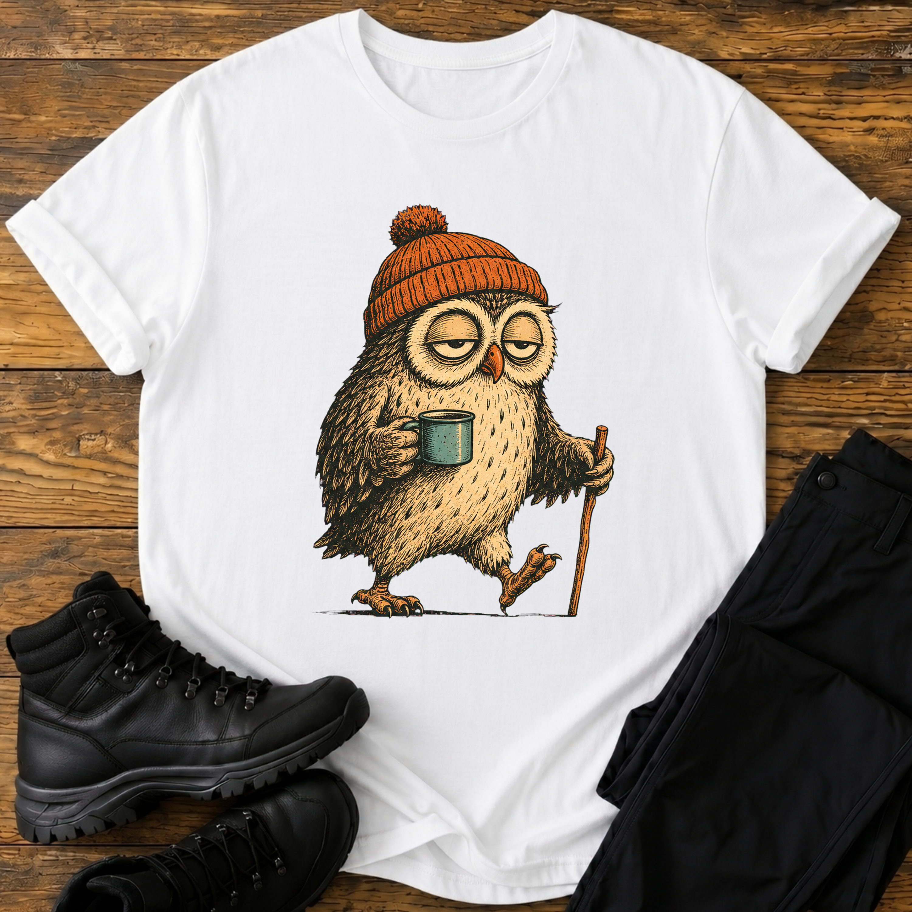 Der müde Wanderer T-Shirt