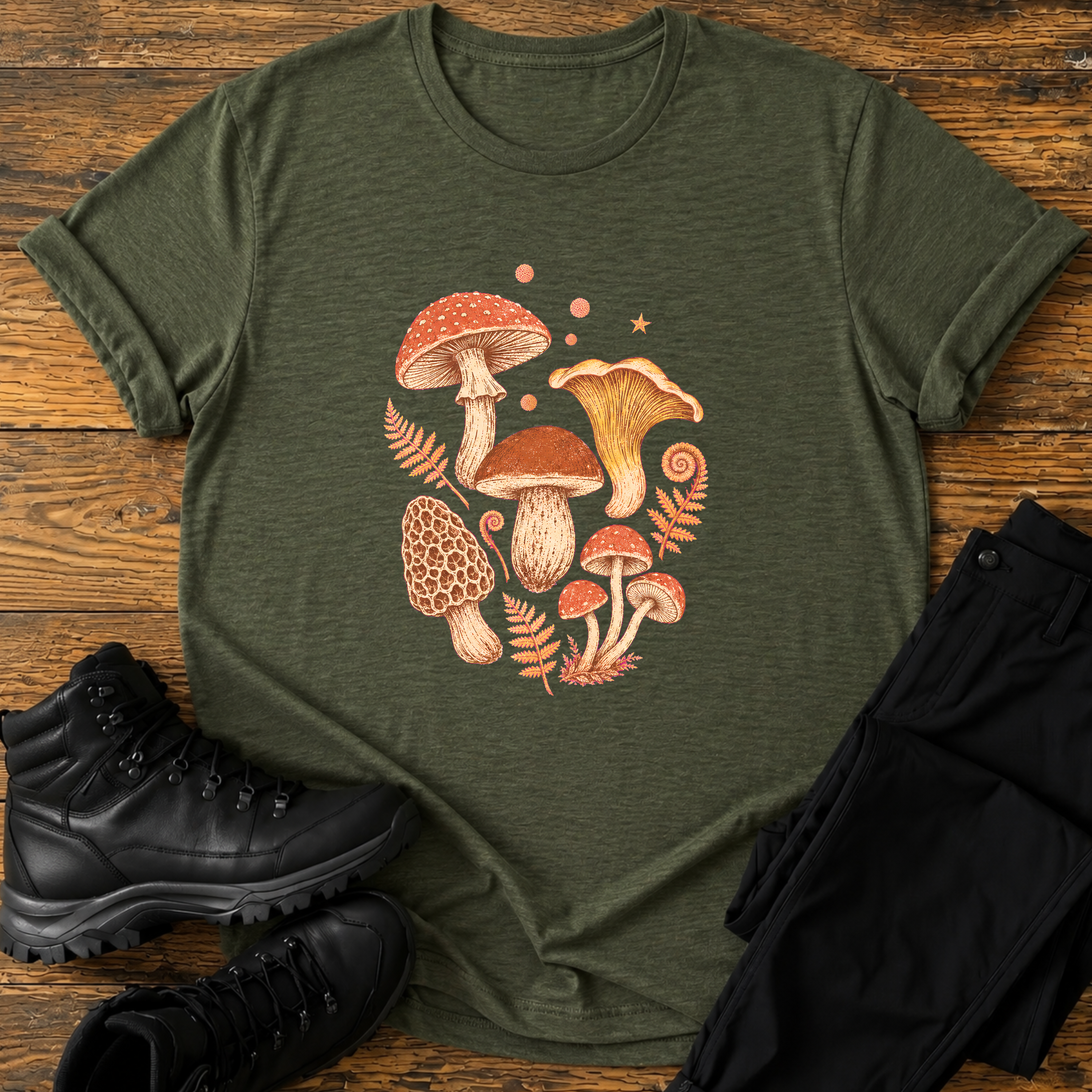 Schätze des Waldbodens T-Shirt