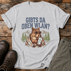 Gibts da oben wlan ? T-shirt