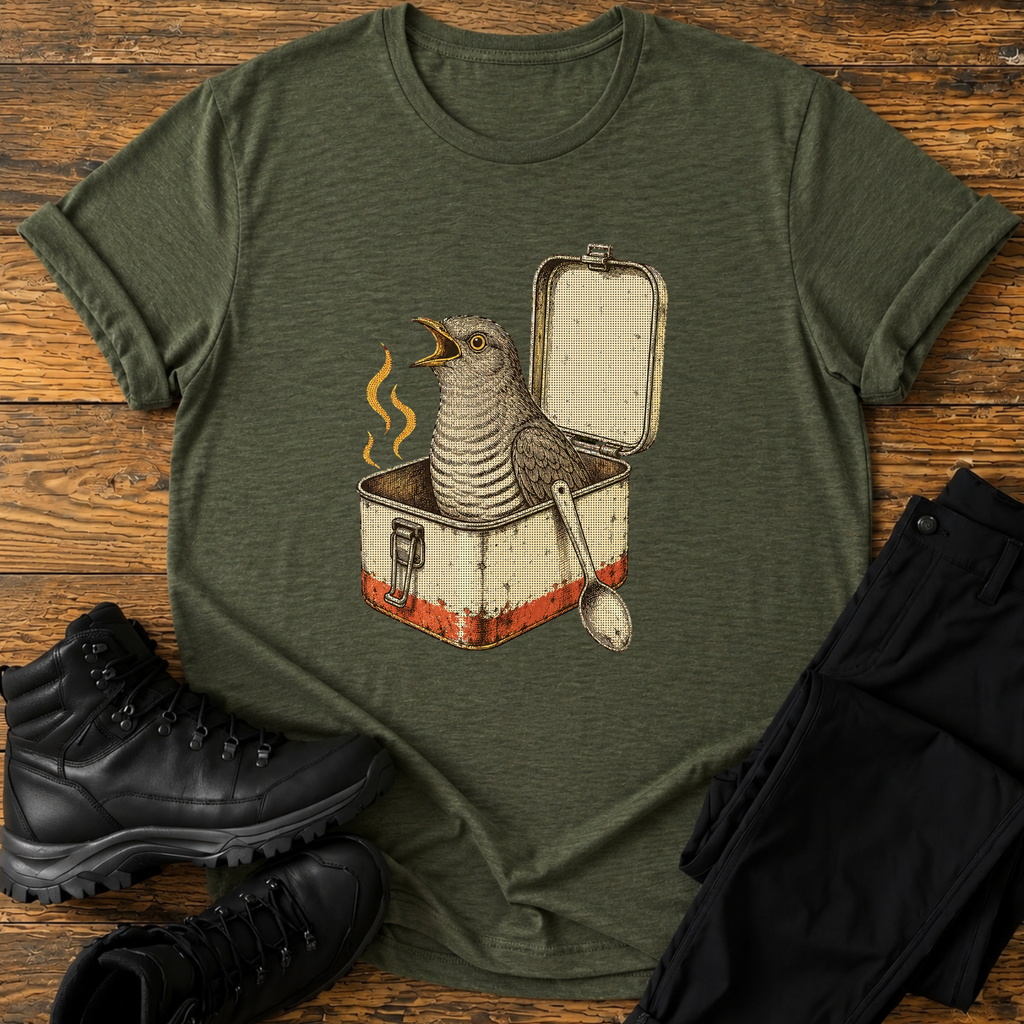 Kuckuck im Kochgeschirr T-Shirt