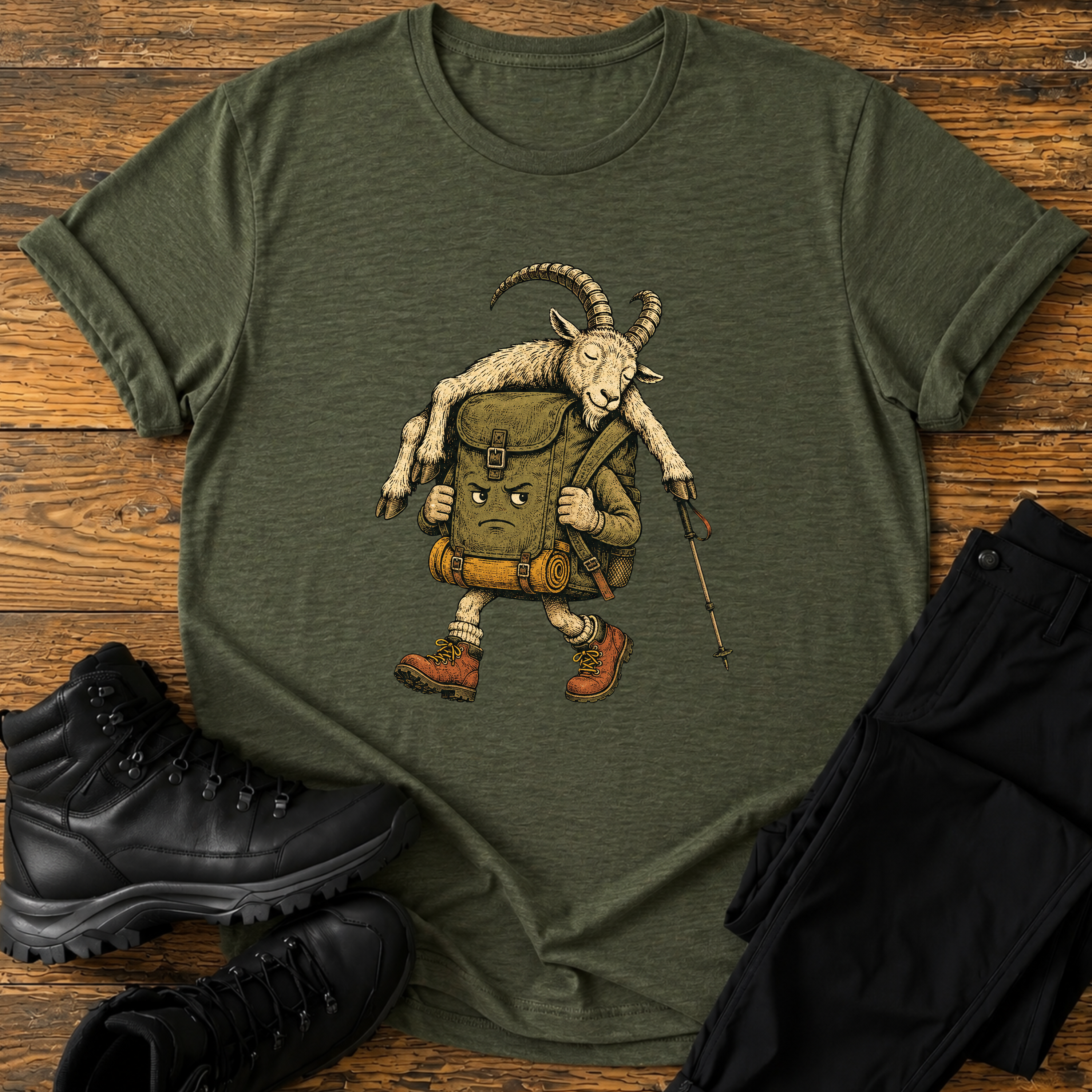 Der mürrische Träger T-Shirt