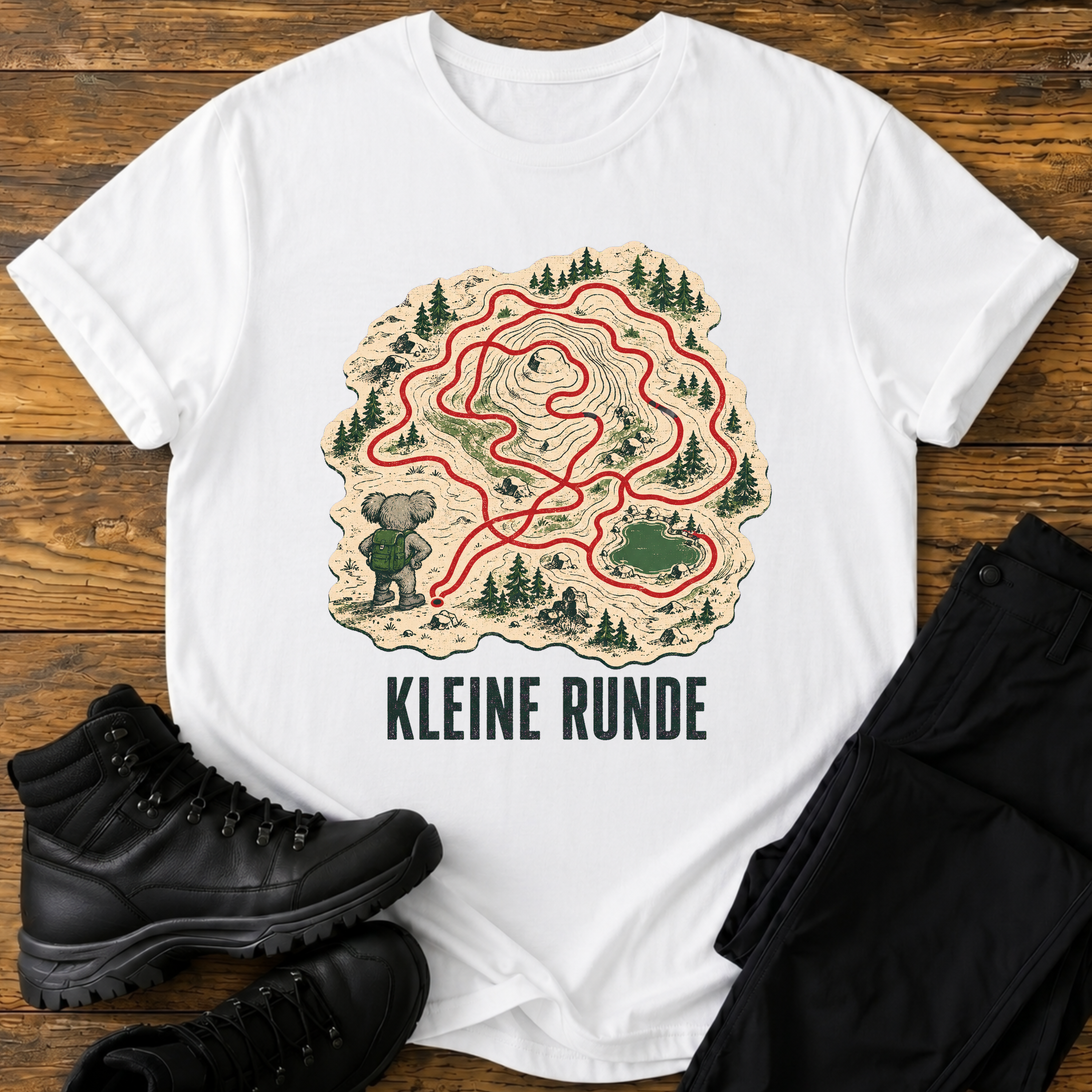 Kleine Runde T-Shirt